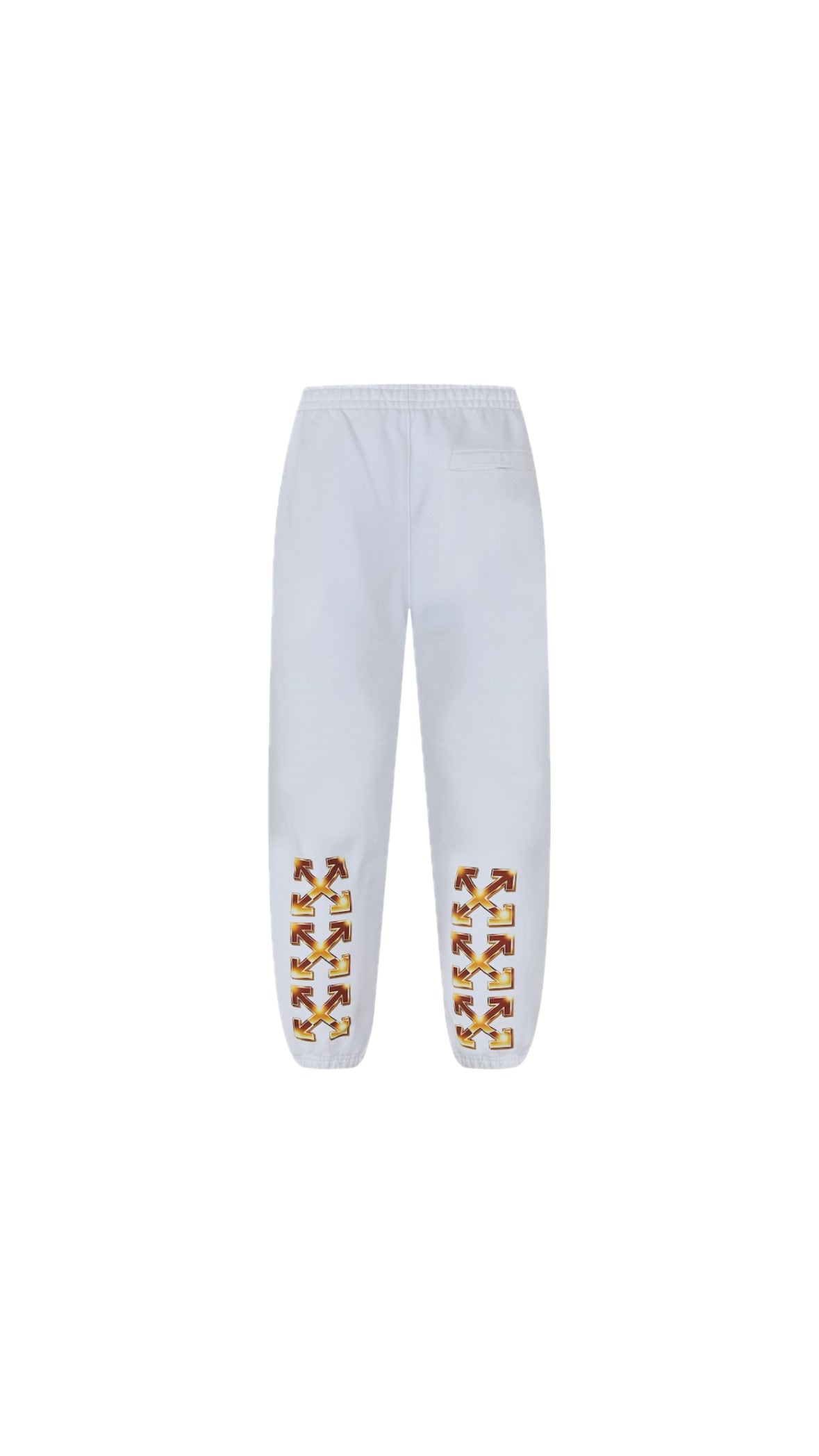 OFF-WHITE GOLD ARROWS SWEATPANTS