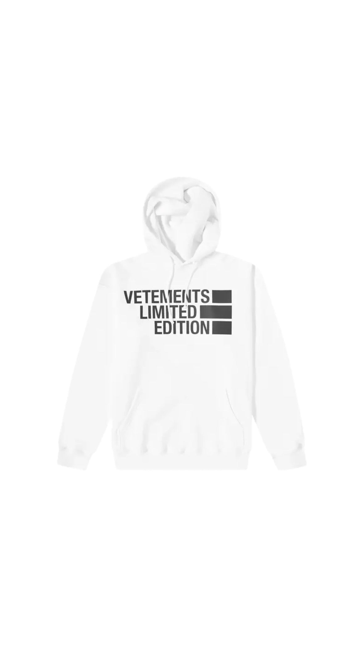 VETEMENTS LIMITED EDITION HOODIE