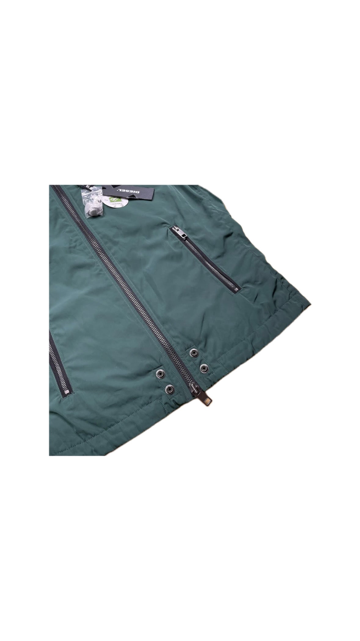 DIESEL TEFLON ZIP JACKET SS16