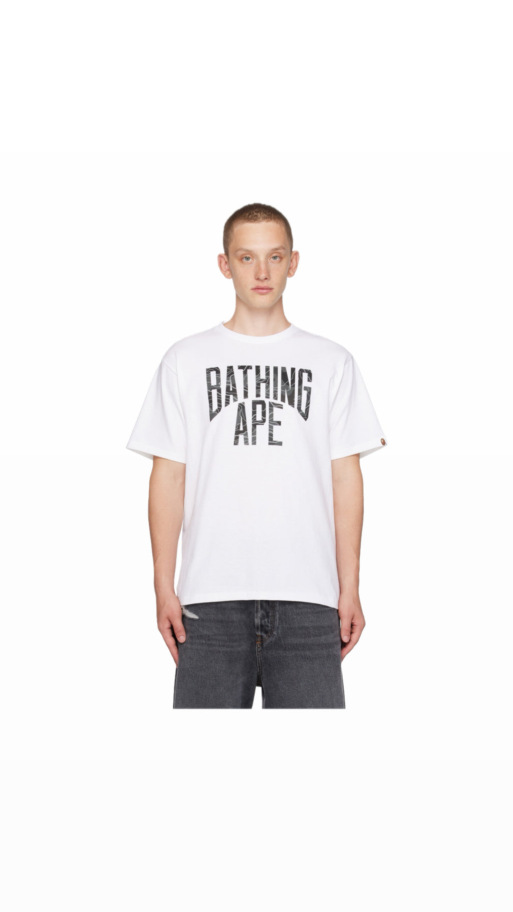 BAPE CAMO LOGO TEE