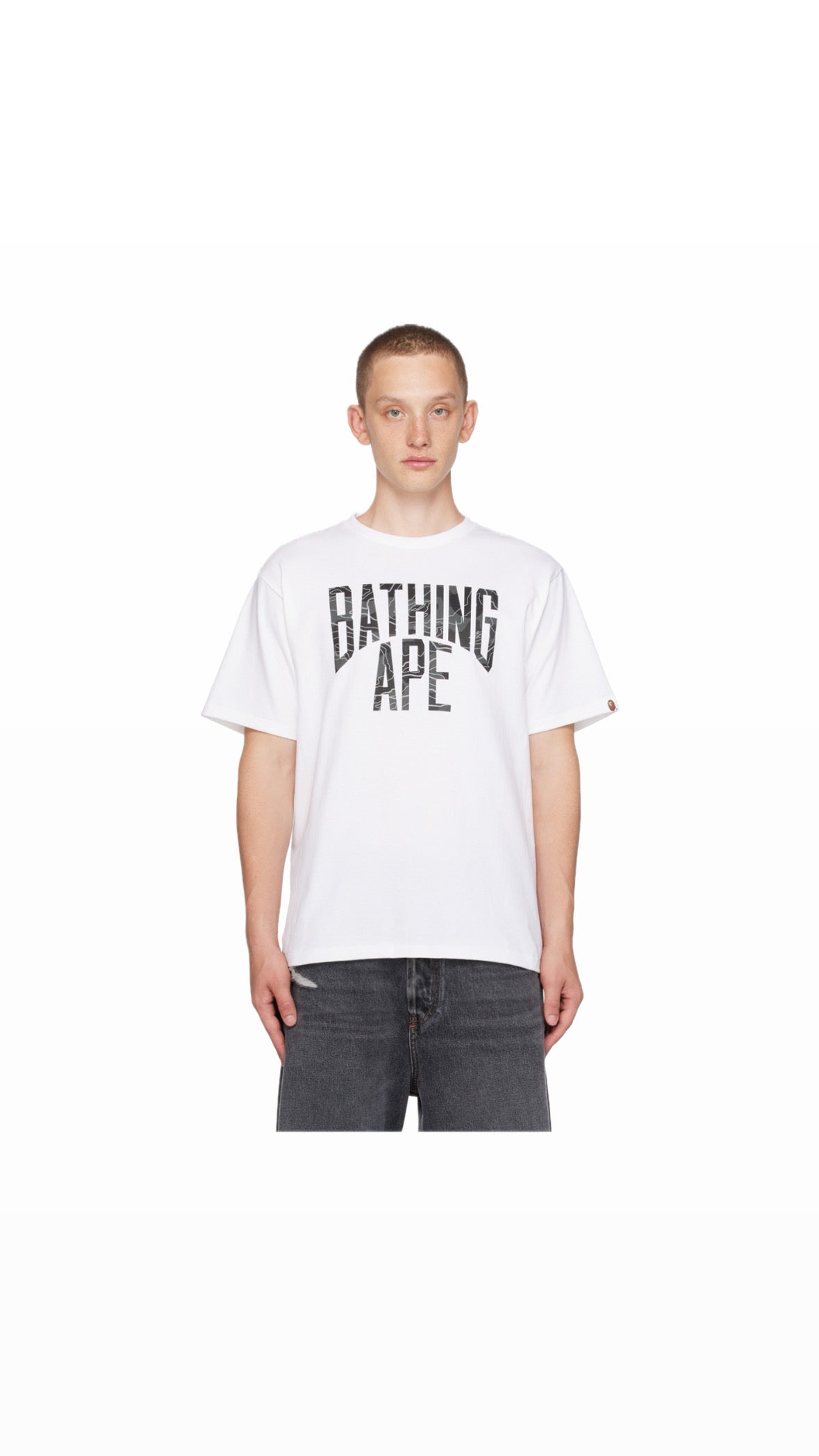 BAPE CAMO LOGO TEE