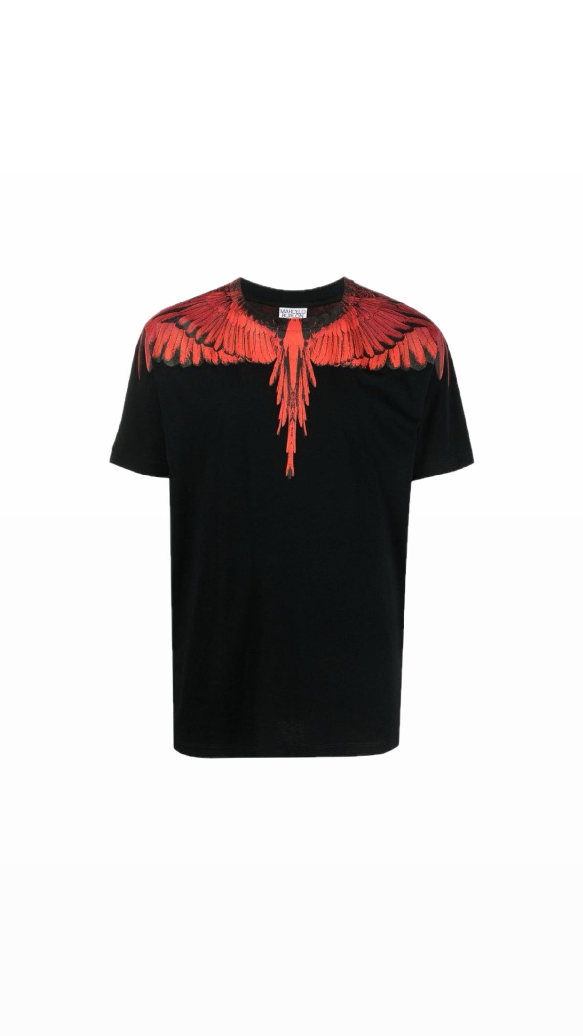 MARCELO BURLON WING RED / BLACK T-SHIRT