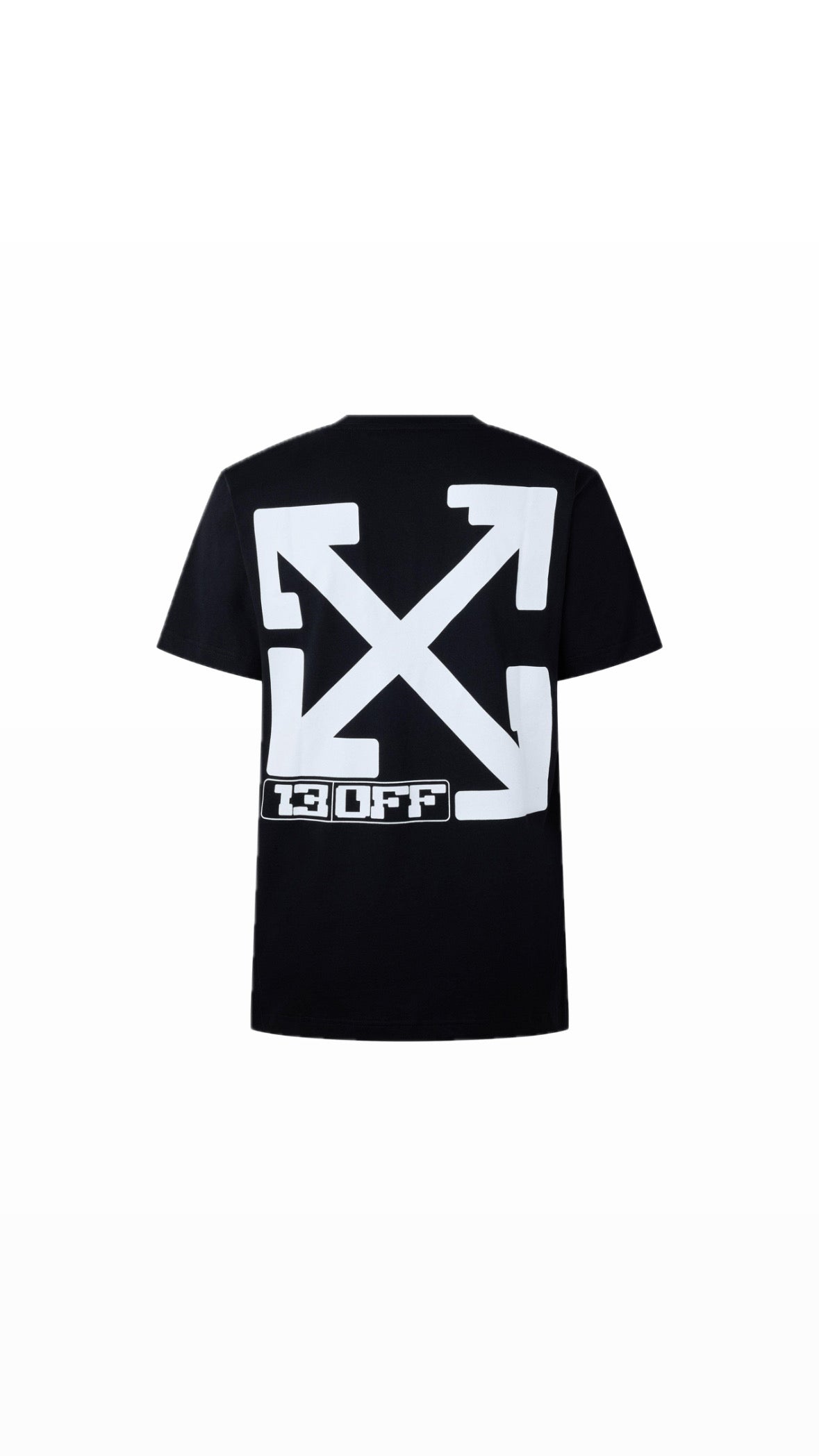 OFF-WHITE “73” TETRIS BLACK T-SHIRT