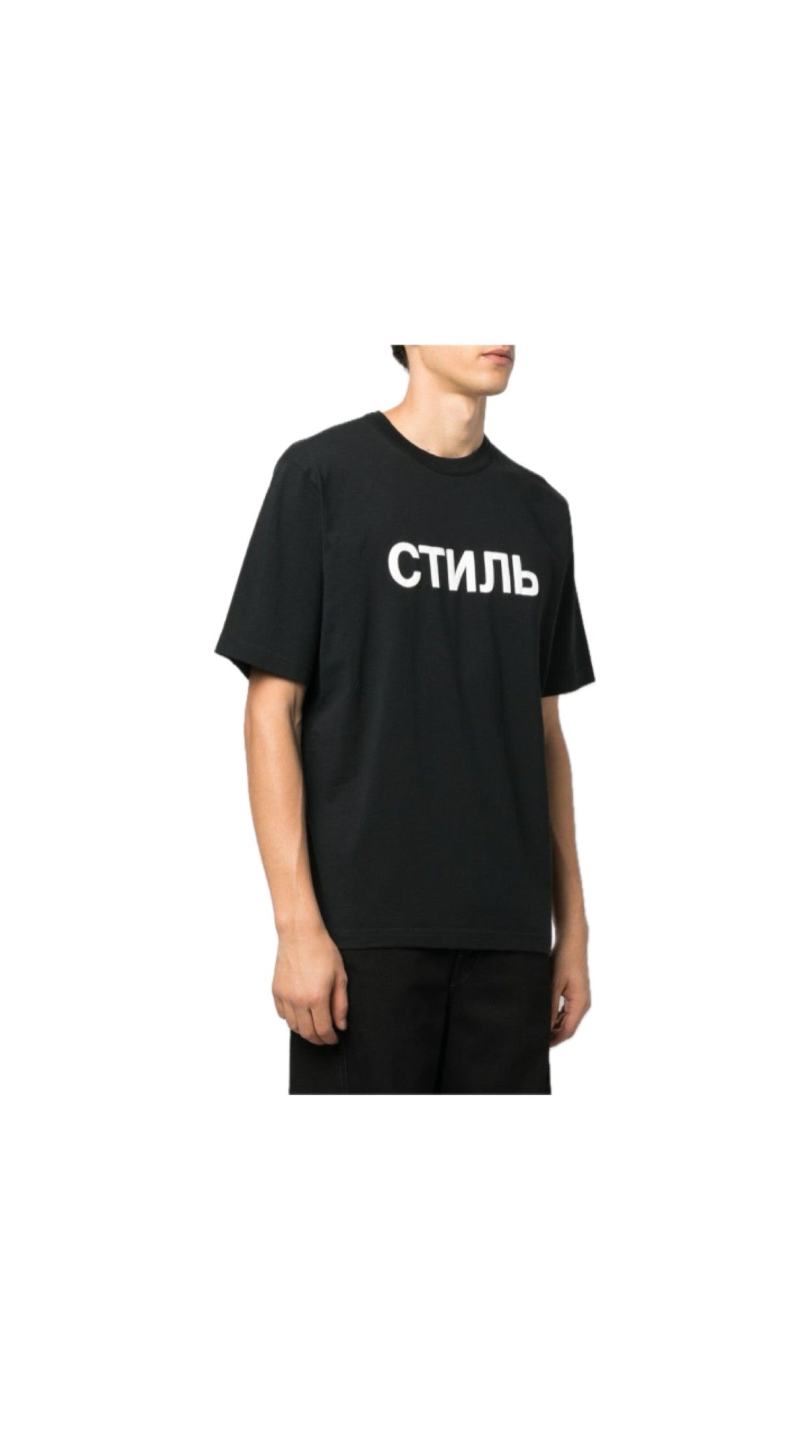 HERON PRESTON “СТИЛЬ” BLACK T-SHIRT