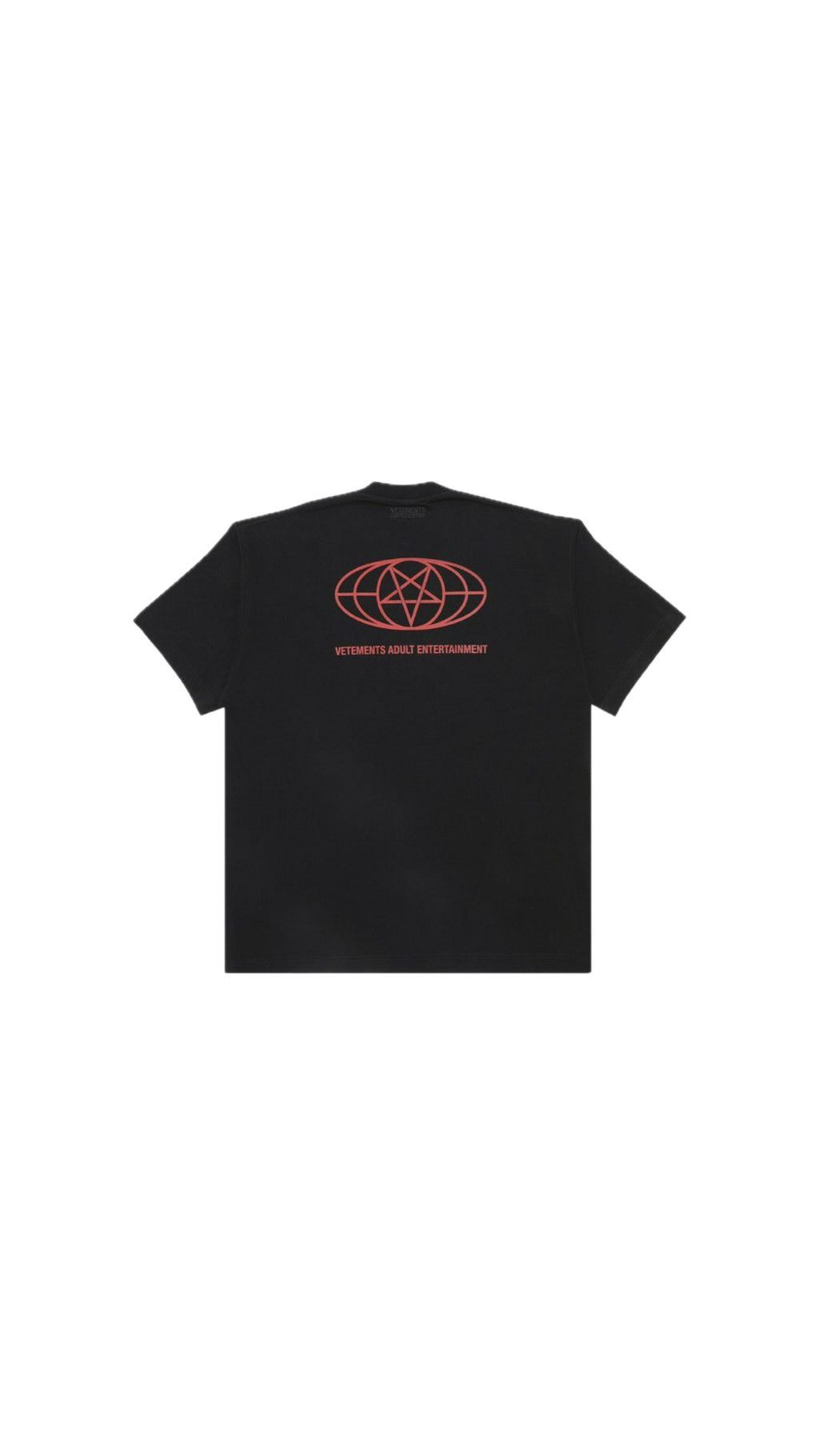 VETEMENTS “RESTRICTED” SLIM FIT TEE