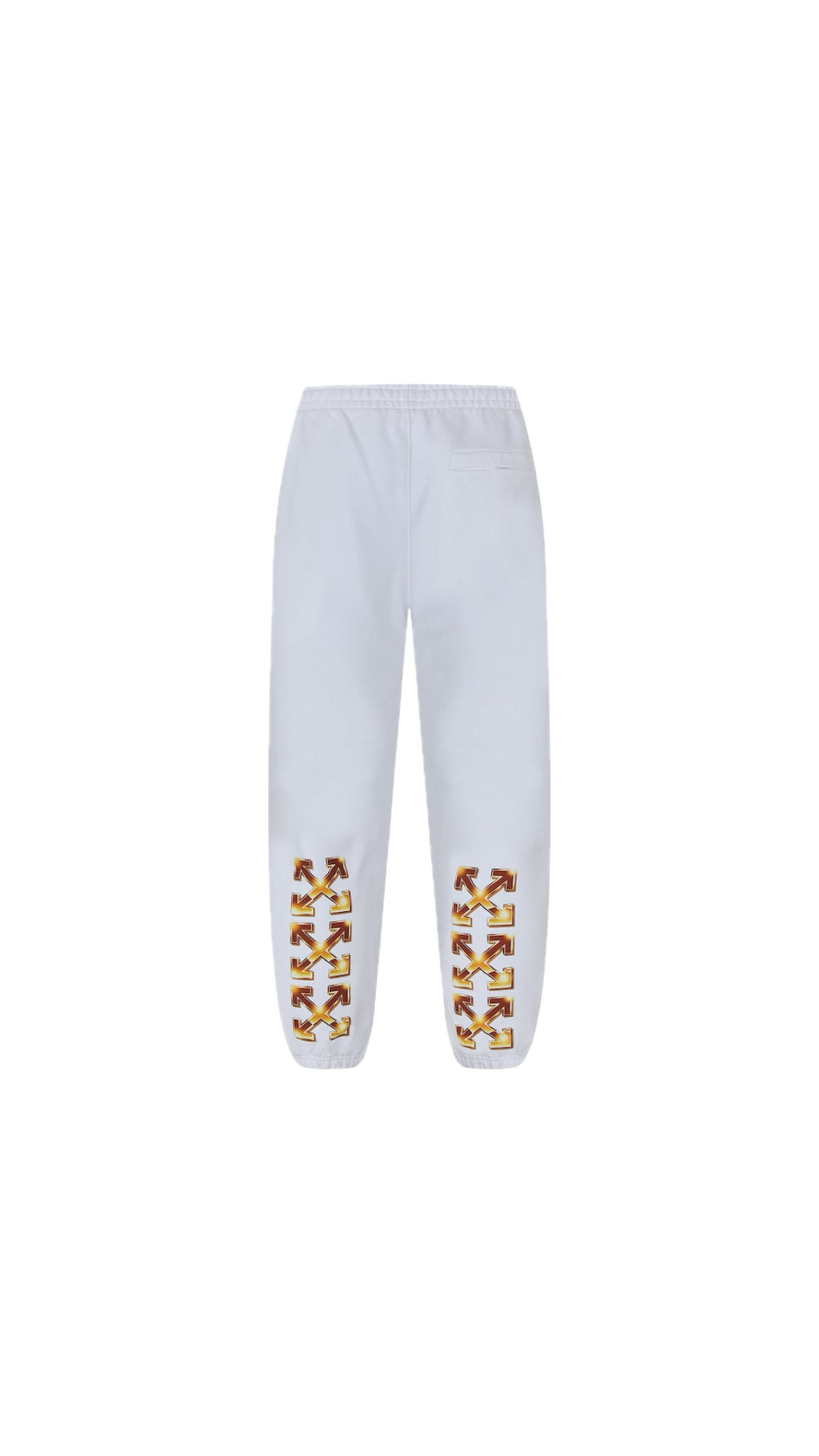 OFF-WHITE GOLD ARROWS SWEATPANTS