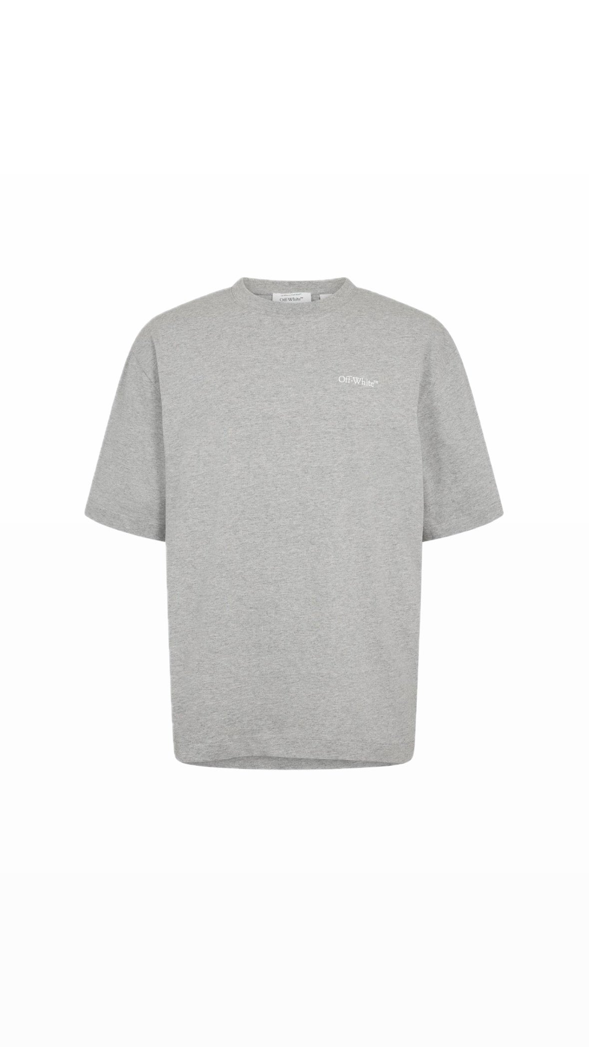OFF-WHITE CHAIN ARROW GREY T-SHIRT