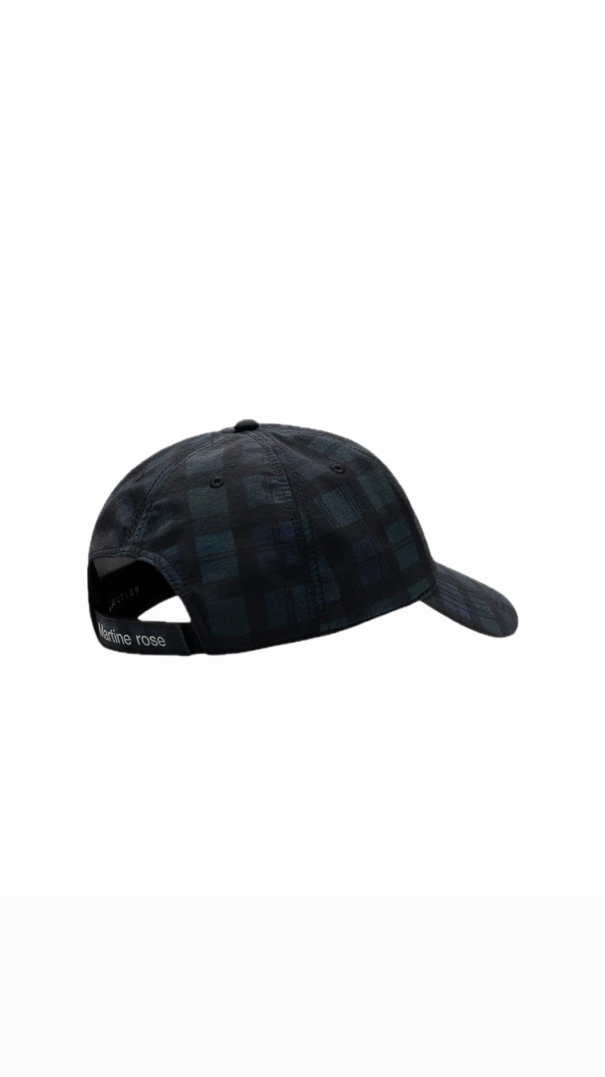 [10/10] MARTINE ROSE REFLECTIVE LOGO CAP