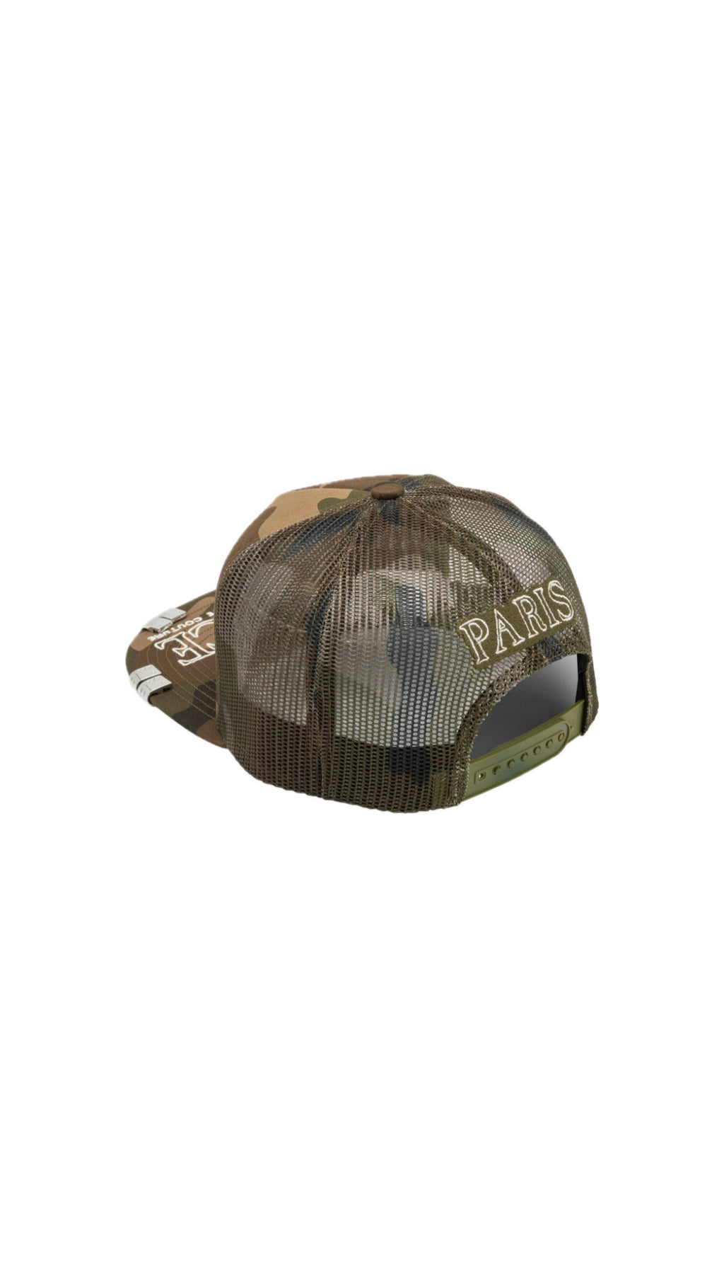 ALICE HOLLYWOOD ATELIER TRUCKER CAMO CAP