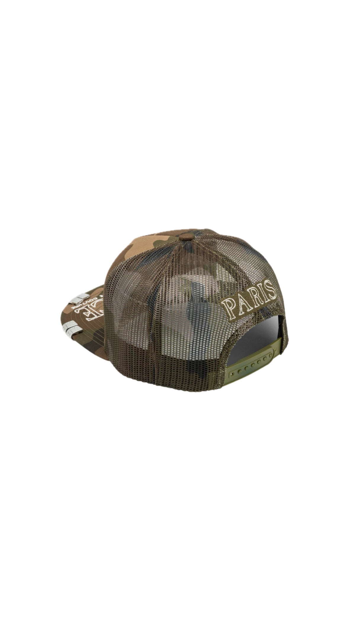 ALICE HOLLYWOOD ATELIER TRUCKER CAMO CAP