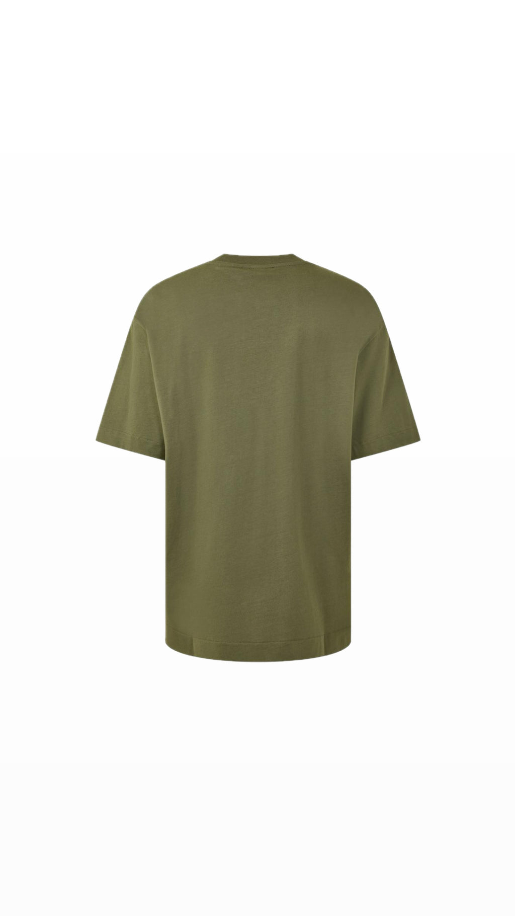 OFF-WHITE LOGO KHAKI T-SHIRT