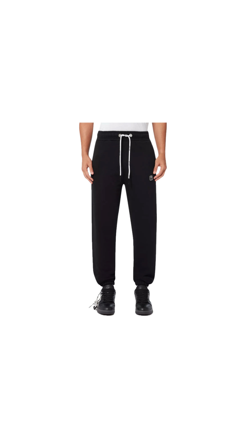 PALM ANGELS PALM TREE BLACK SWEATPANTS