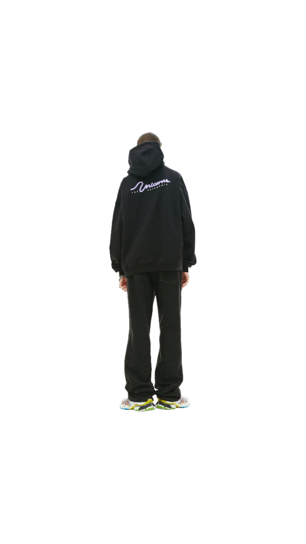 VETEMENTS “LAS VETEMENTS” UNICORN HOODIE