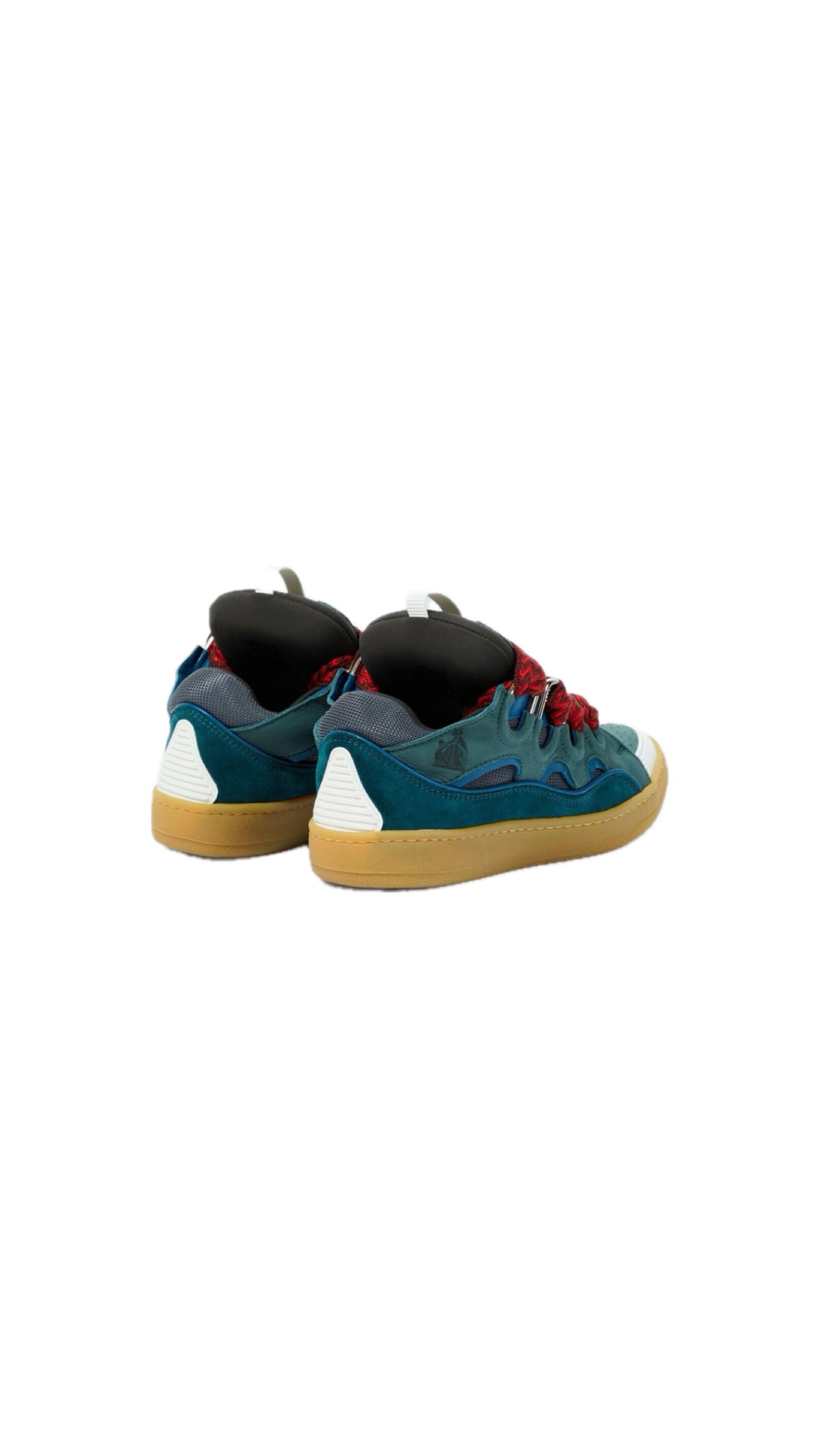 LANVIN CURB MULTICOLOR SNEAKERS