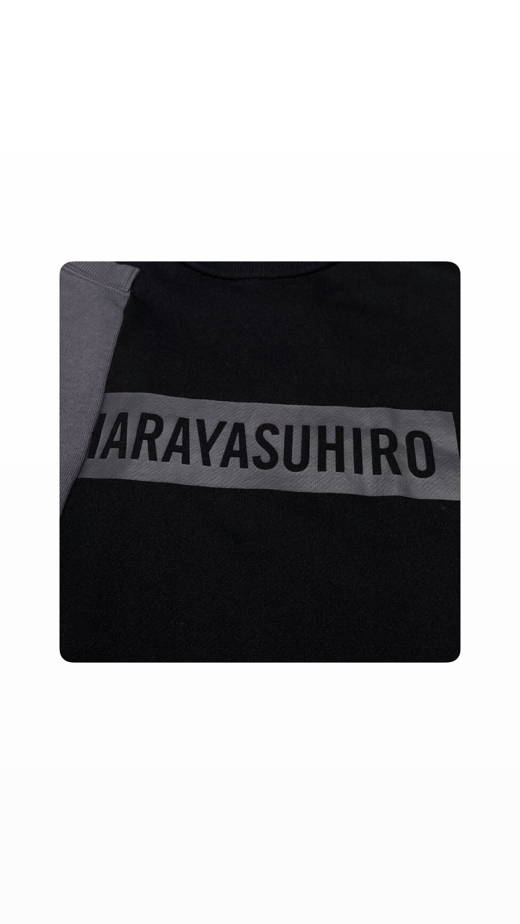 MAISON MIHARA YASUHIRO “GOOD INSPIRATION” SWEATSHIRT