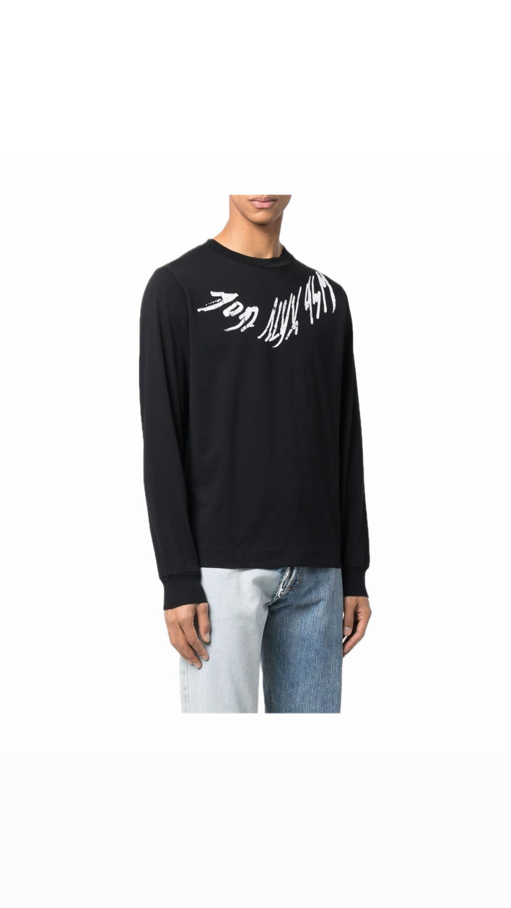 1017 ALYX 9SM CURVED LOGO LONG-SLEEVE