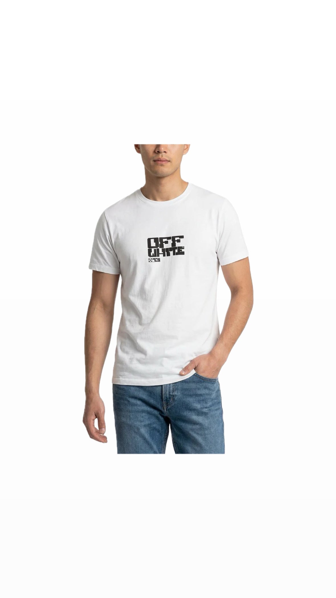 OFF-WHITE “73” TETRIS WHITE T-SHIRT