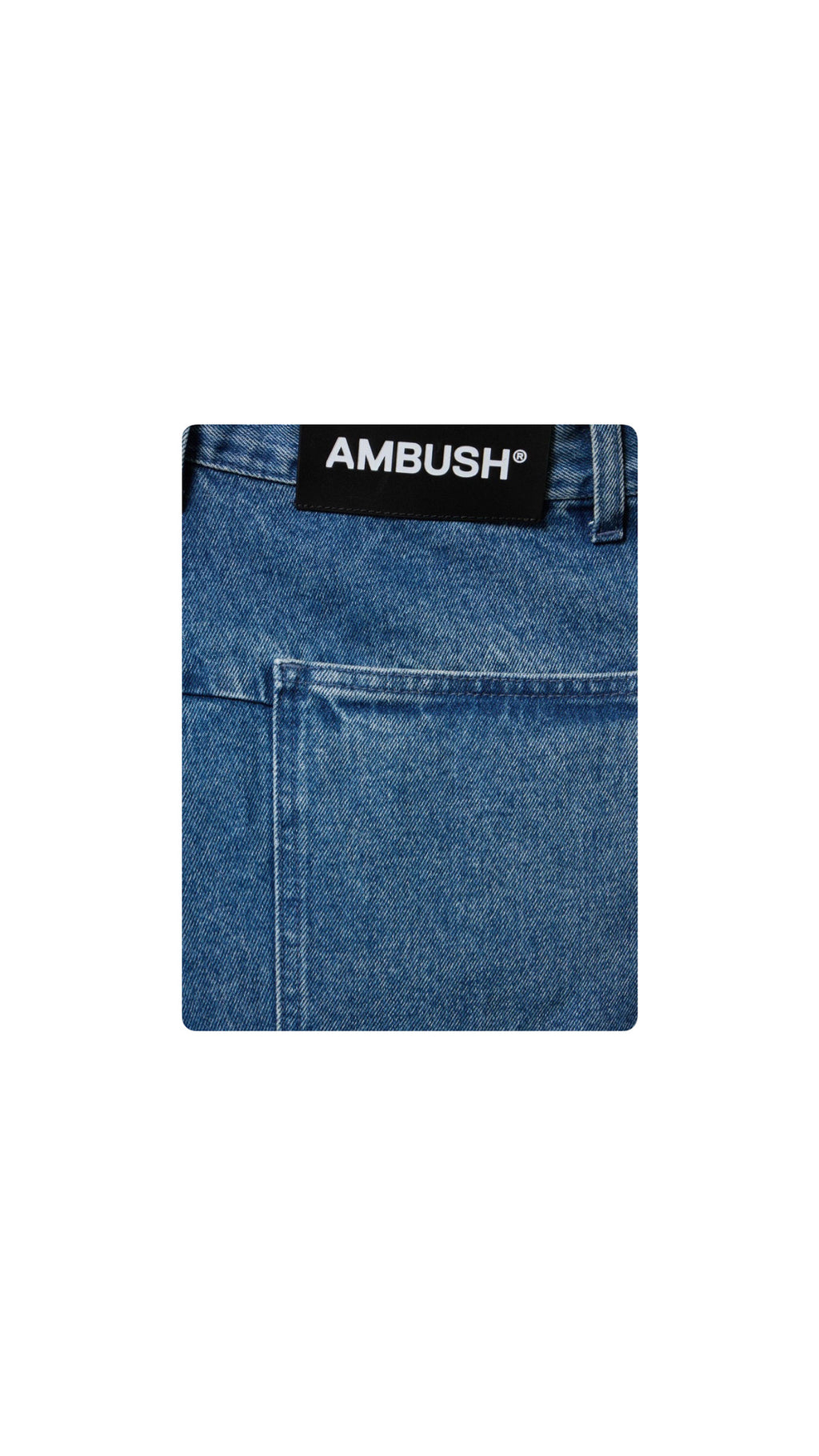 AMBUSH CARGO OVERSIZED JEANS