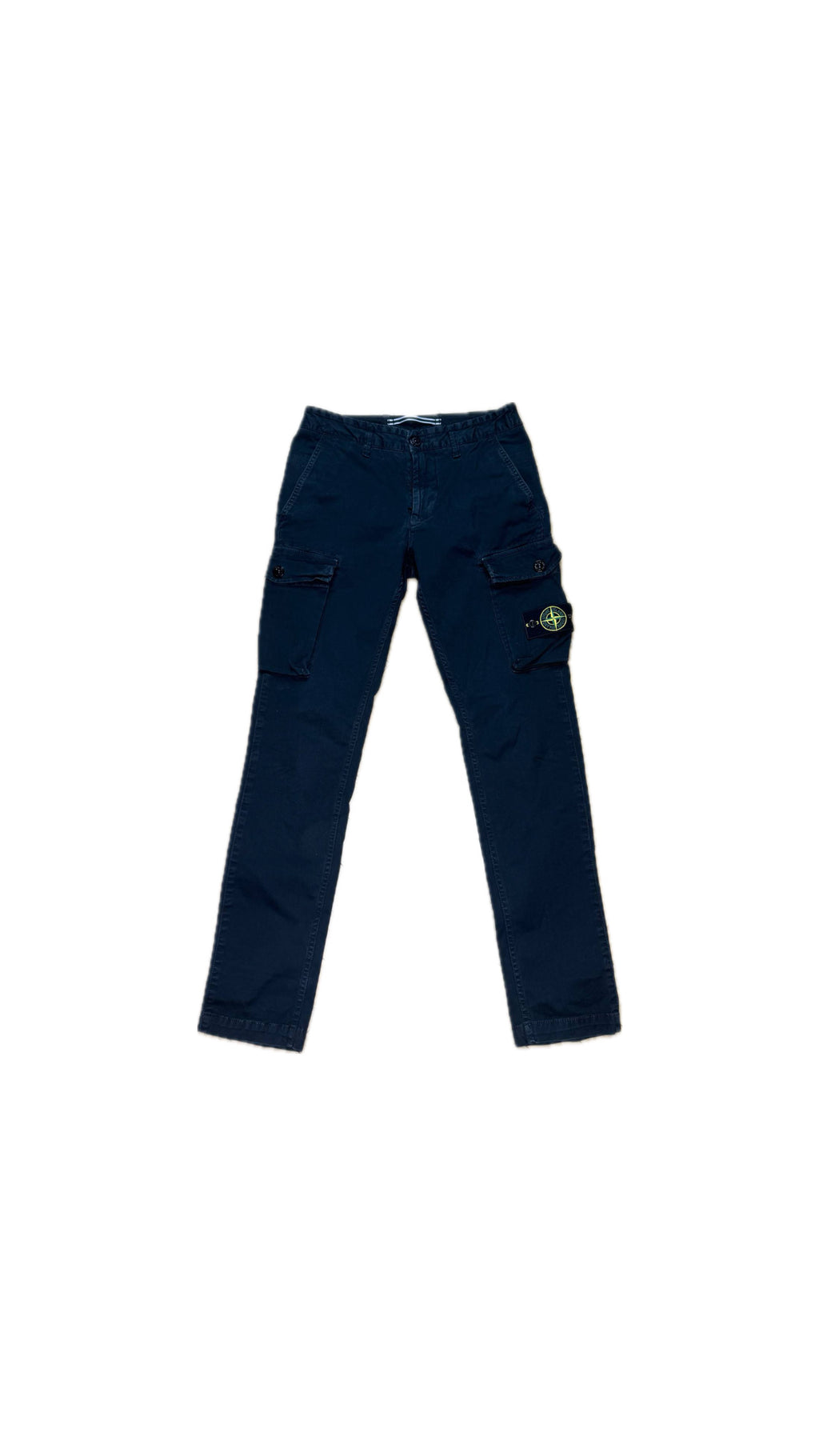 STONE ISLAND NAVY CARGO PANTS