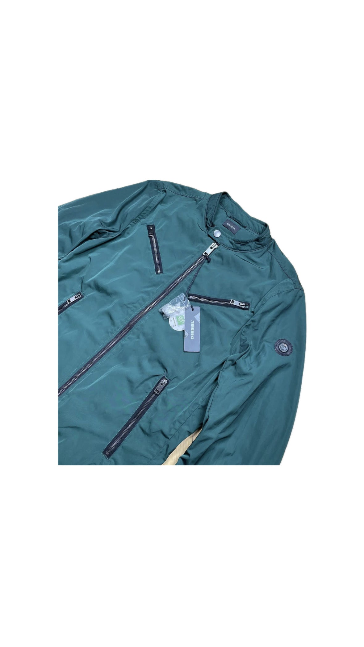DIESEL TEFLON ZIP JACKET SS16