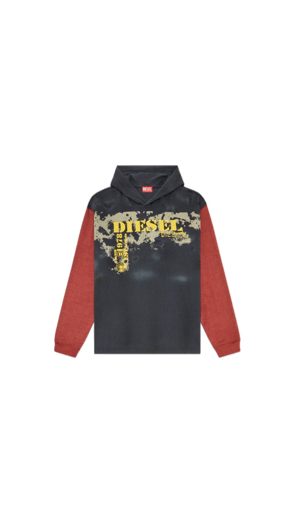 DIESEL VINTAGE HOODED LONGSLEEVE