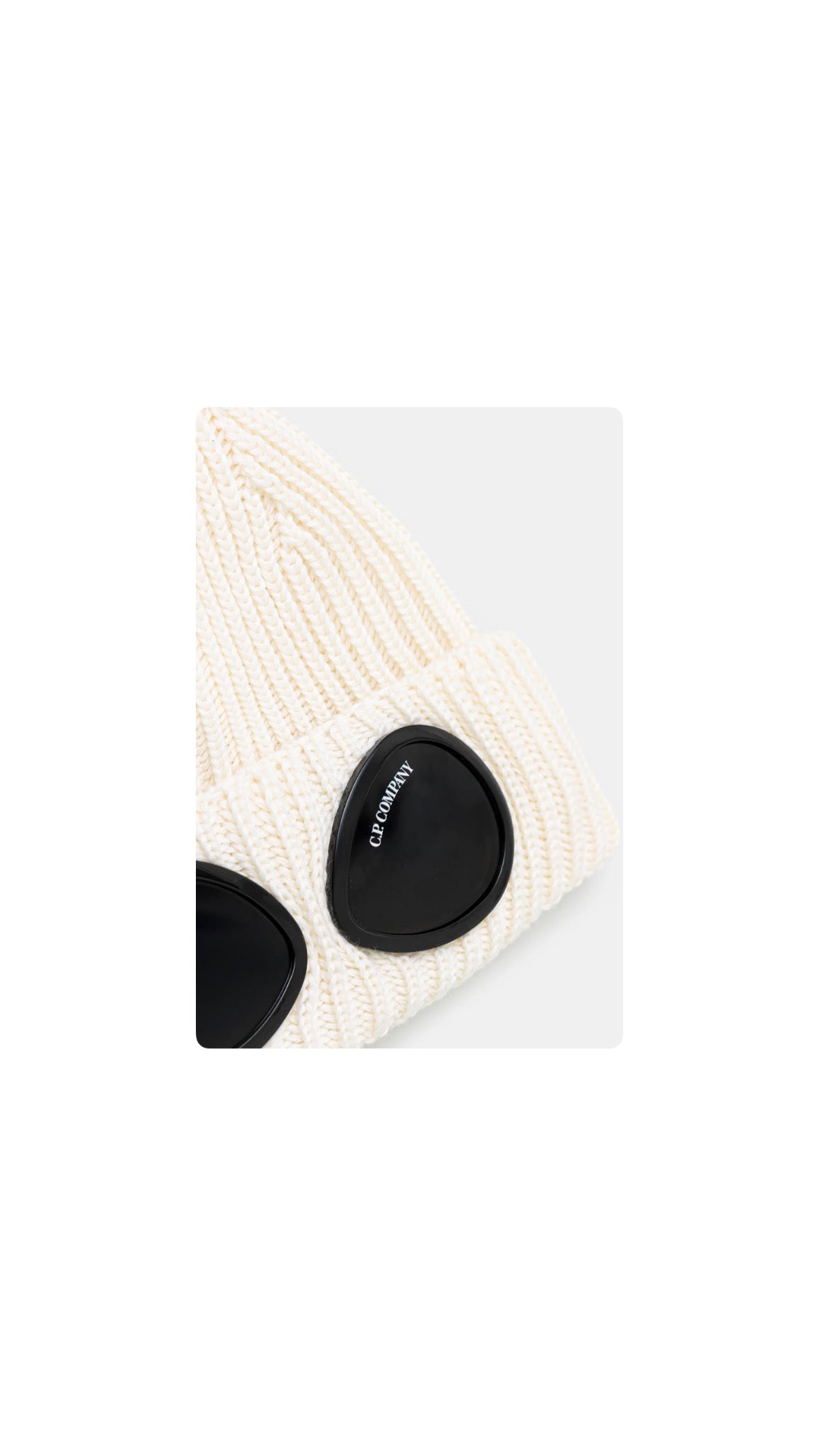 C.P. COMPANY GOOGLE COTTON HAT