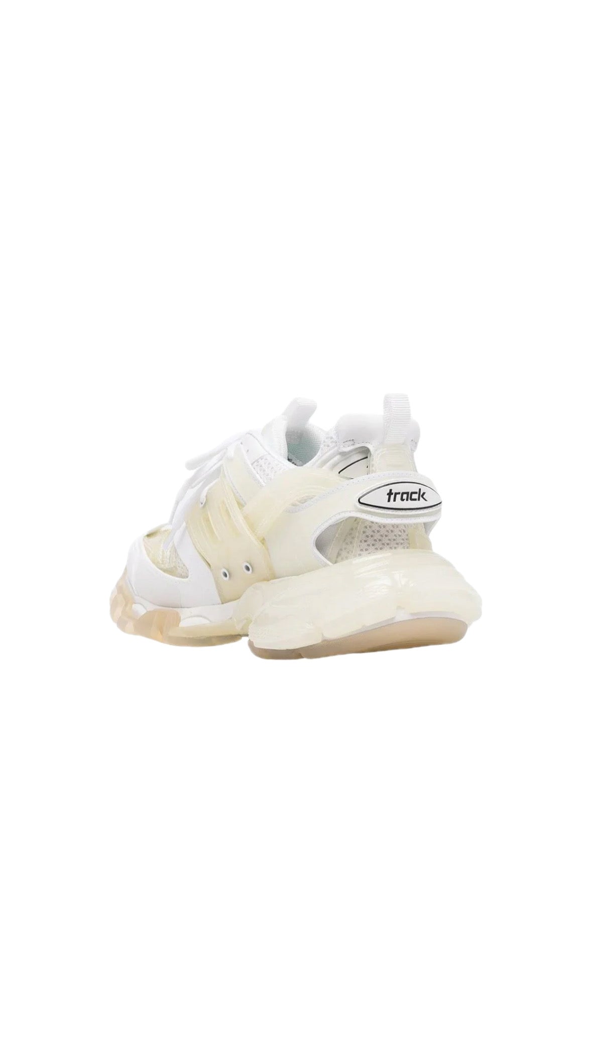 BALENCIAGA TRACK 1 CLEAR SOLE SNEAKERS