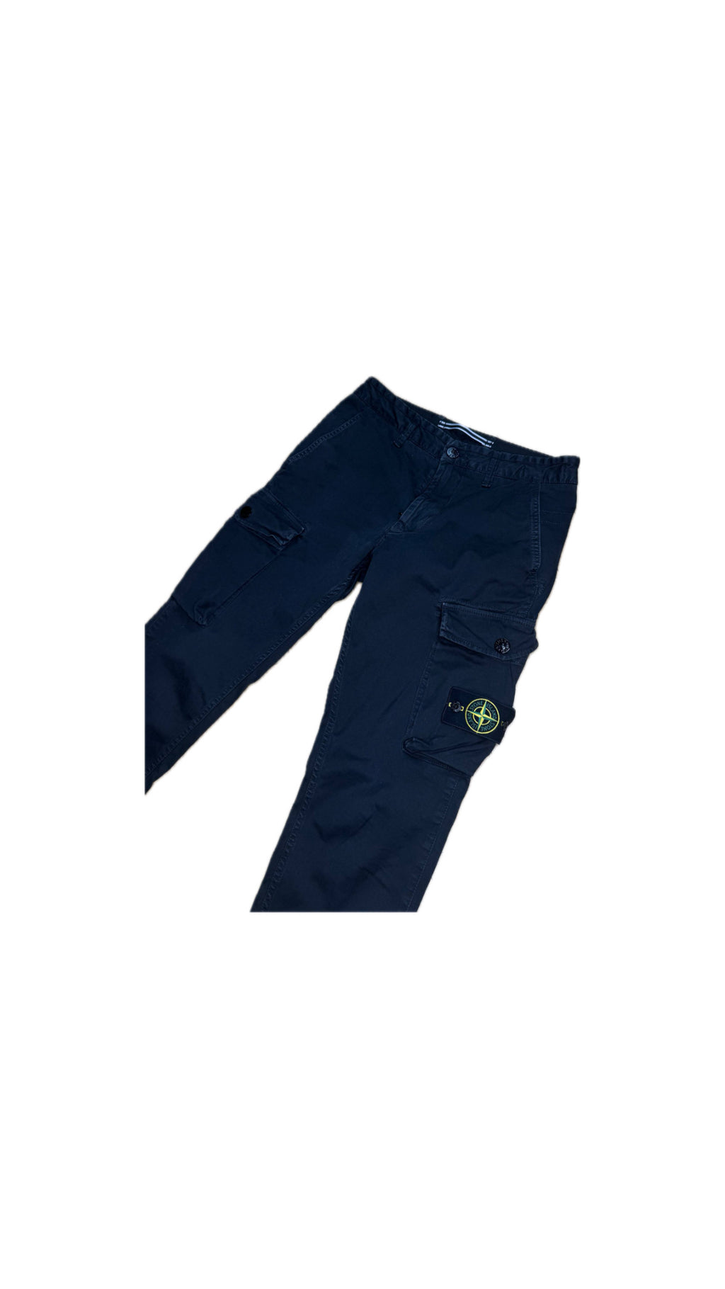 STONE ISLAND NAVY CARGO PANTS