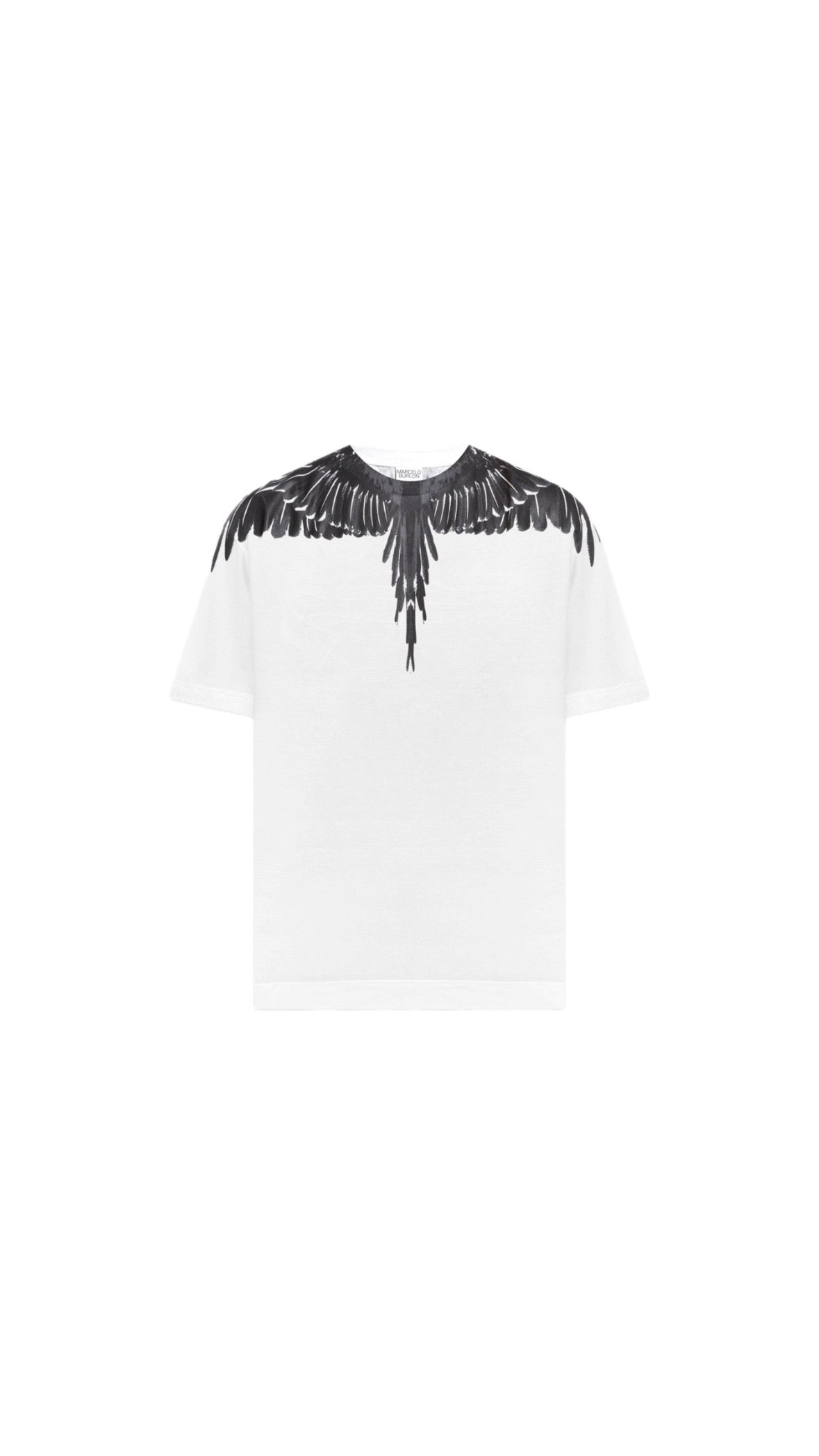 MARCELO BURLON WHITE / BLACK WING T-SHIRT