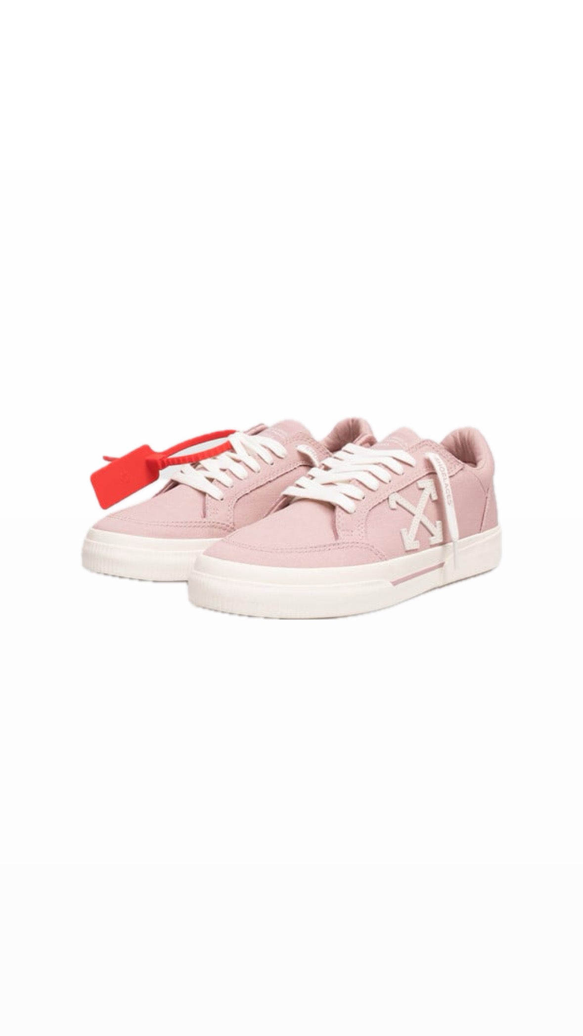 OFF-WHITE VULCANIZED PINK SNEAKERS