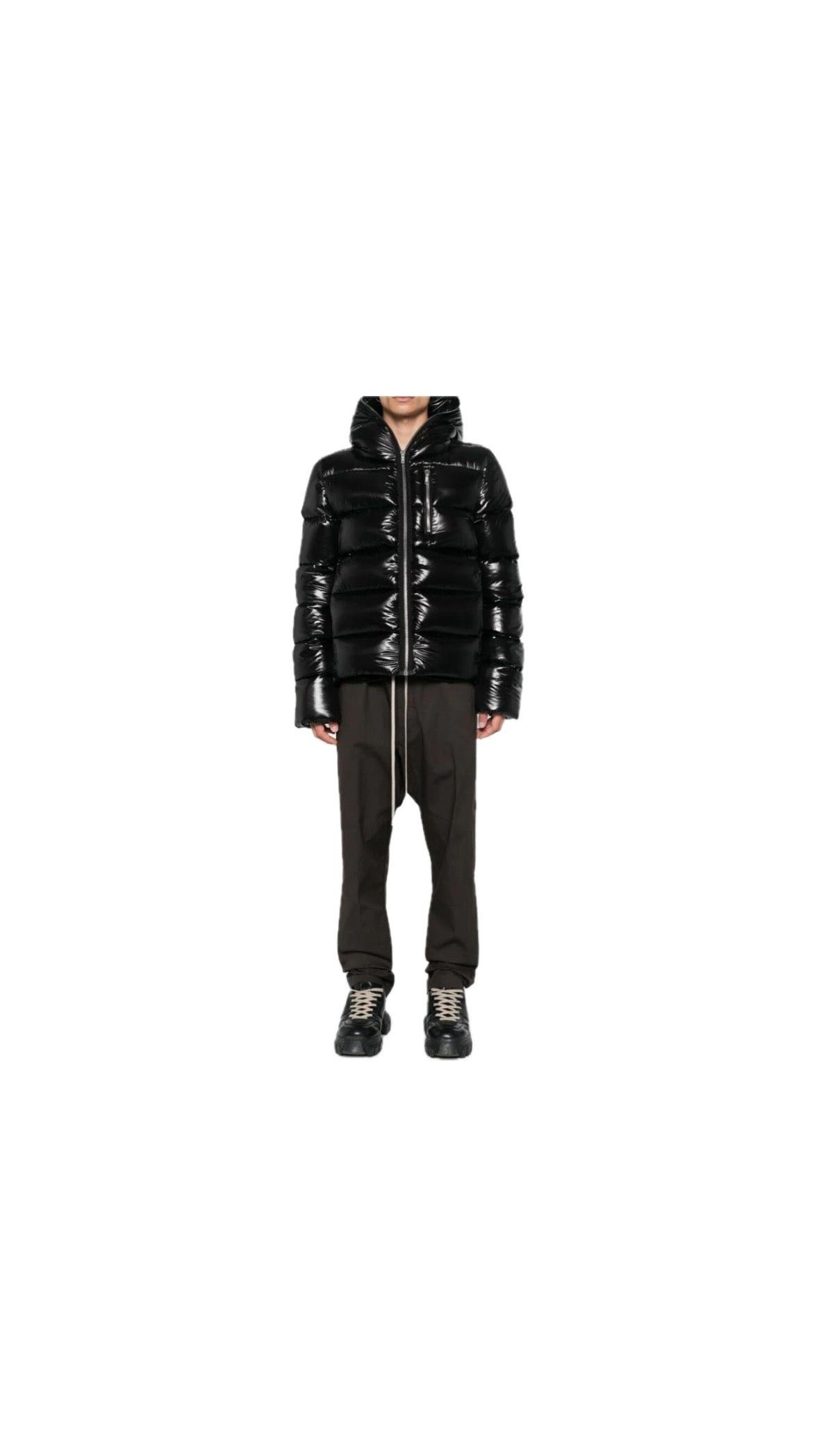 RICK OWENS MAINLINE PORTERVILLE FW24 SEALED GIMP PUFFER JACKET