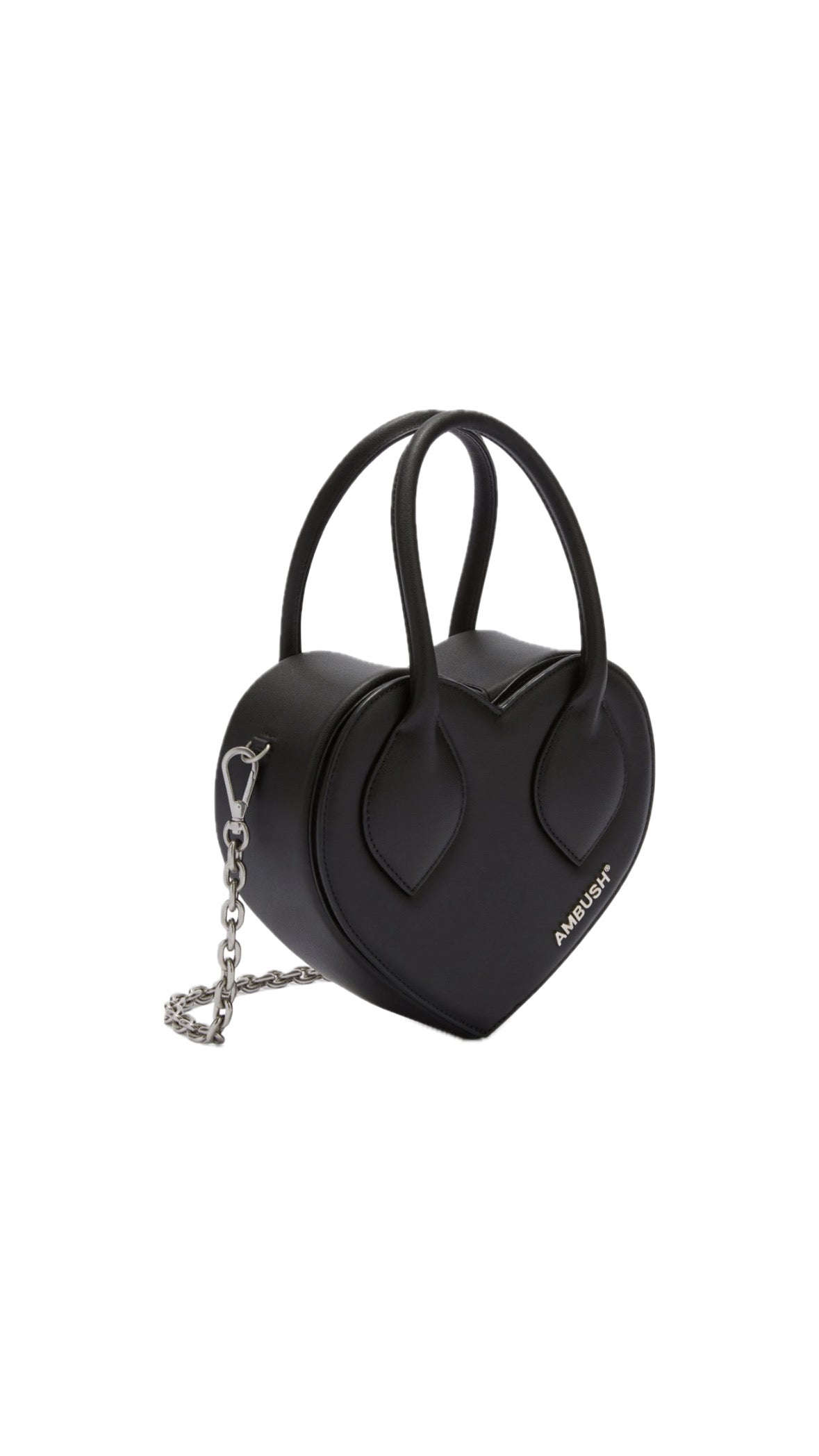 AMBUSH “HEART” LEATHER BAG