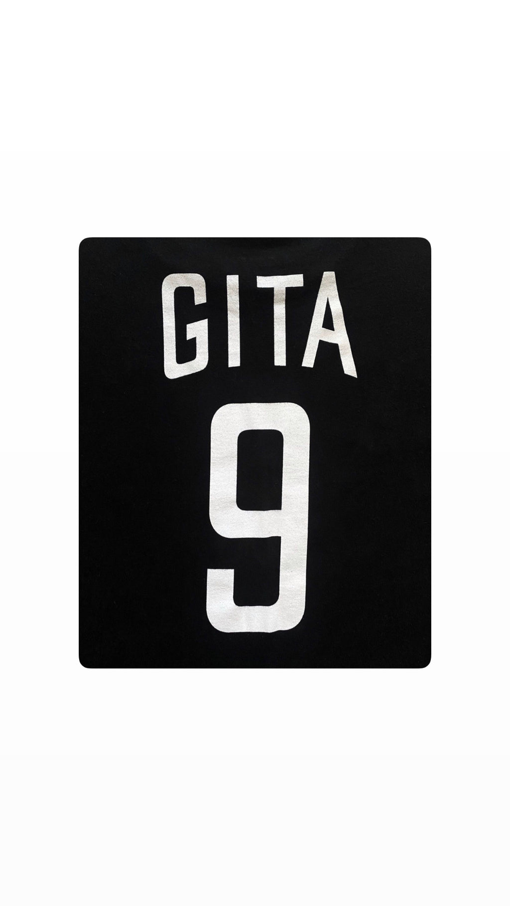 NUMBER (N)INE “FUKUOKA CITY” BLACK T-SHIRT