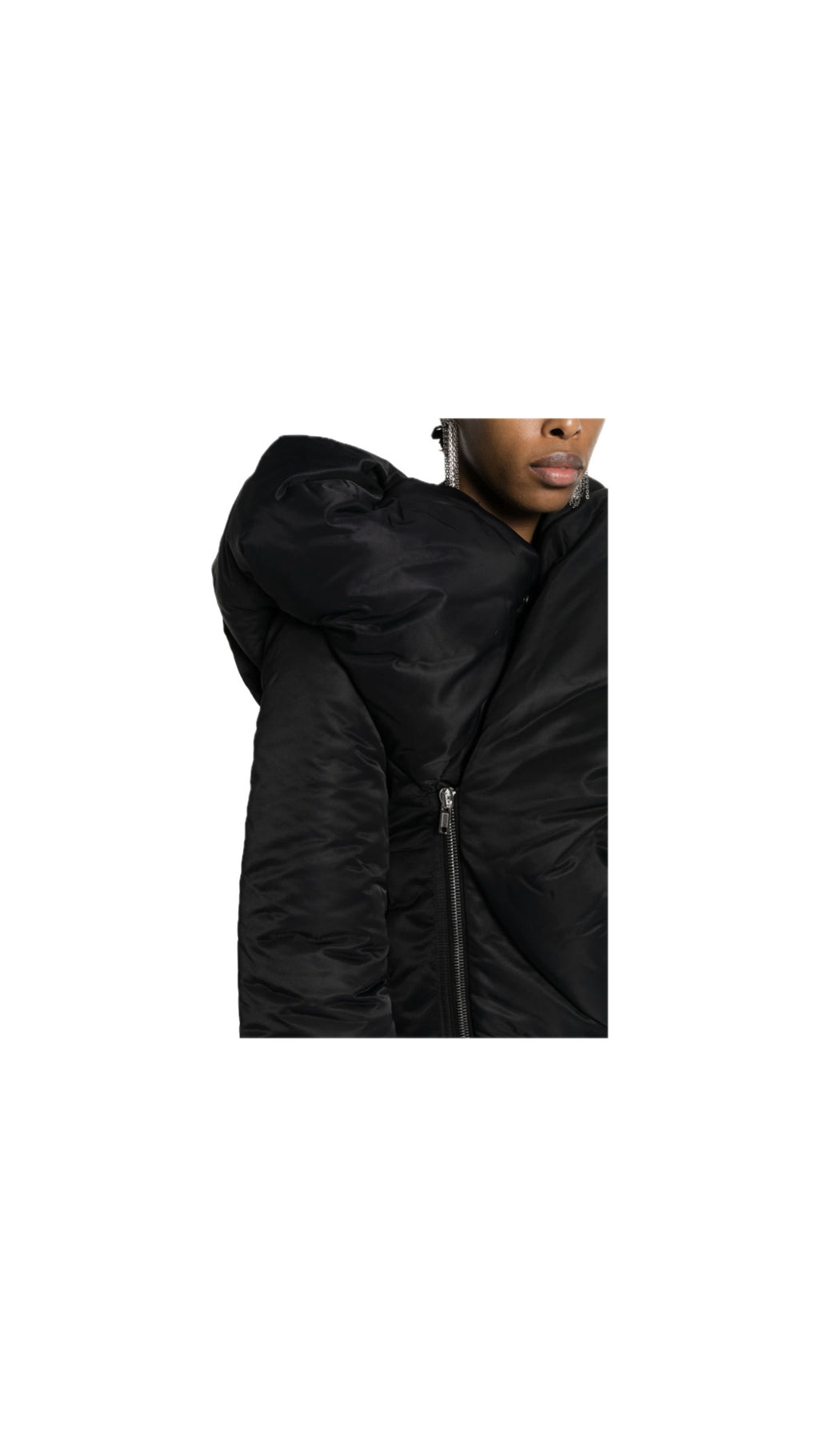 RICK OWENS DRKSHDW “DOLL” ASYMMETRICAL JACKET