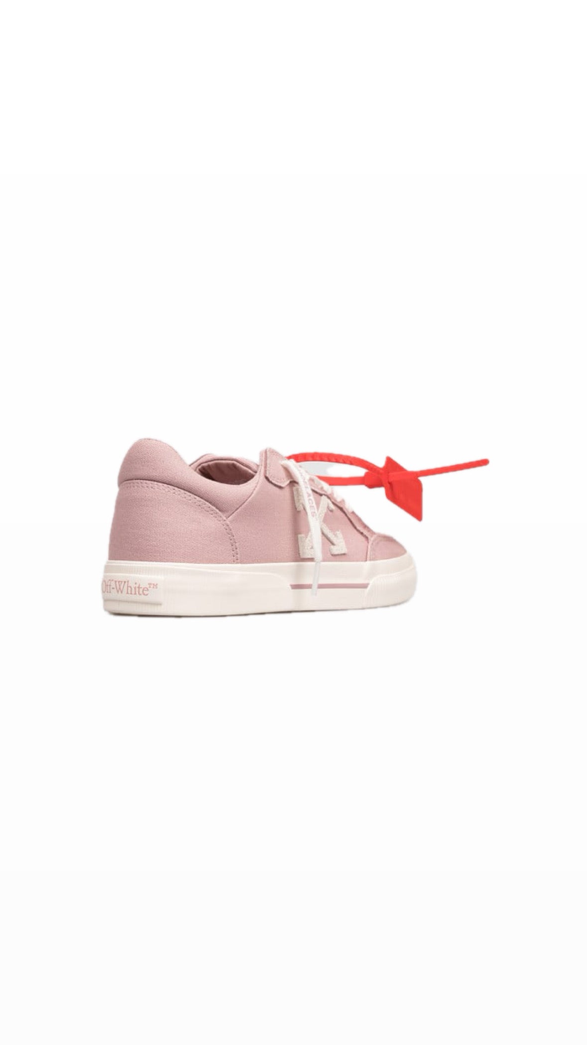 OFF-WHITE VULCANIZED PINK SNEAKERS