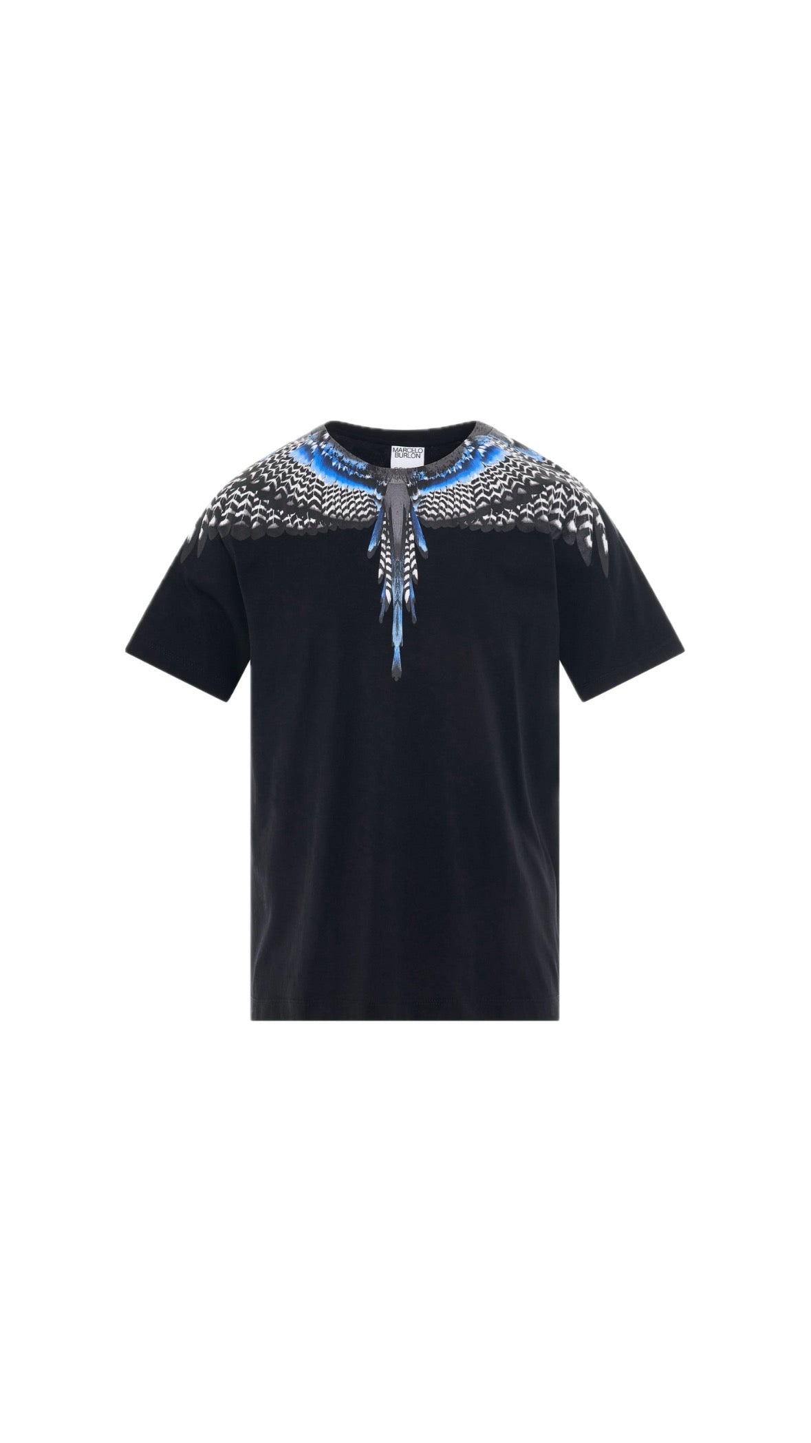 MARCELO BURLON WING T-SHIRT BLUE/WHITE