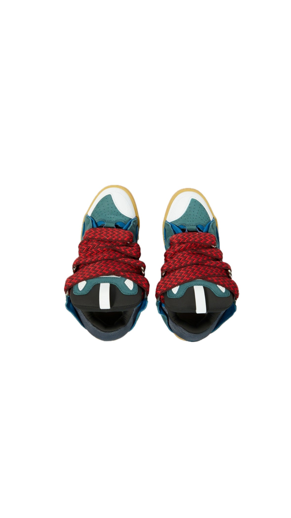 LANVIN CURB MULTICOLOR SNEAKERS