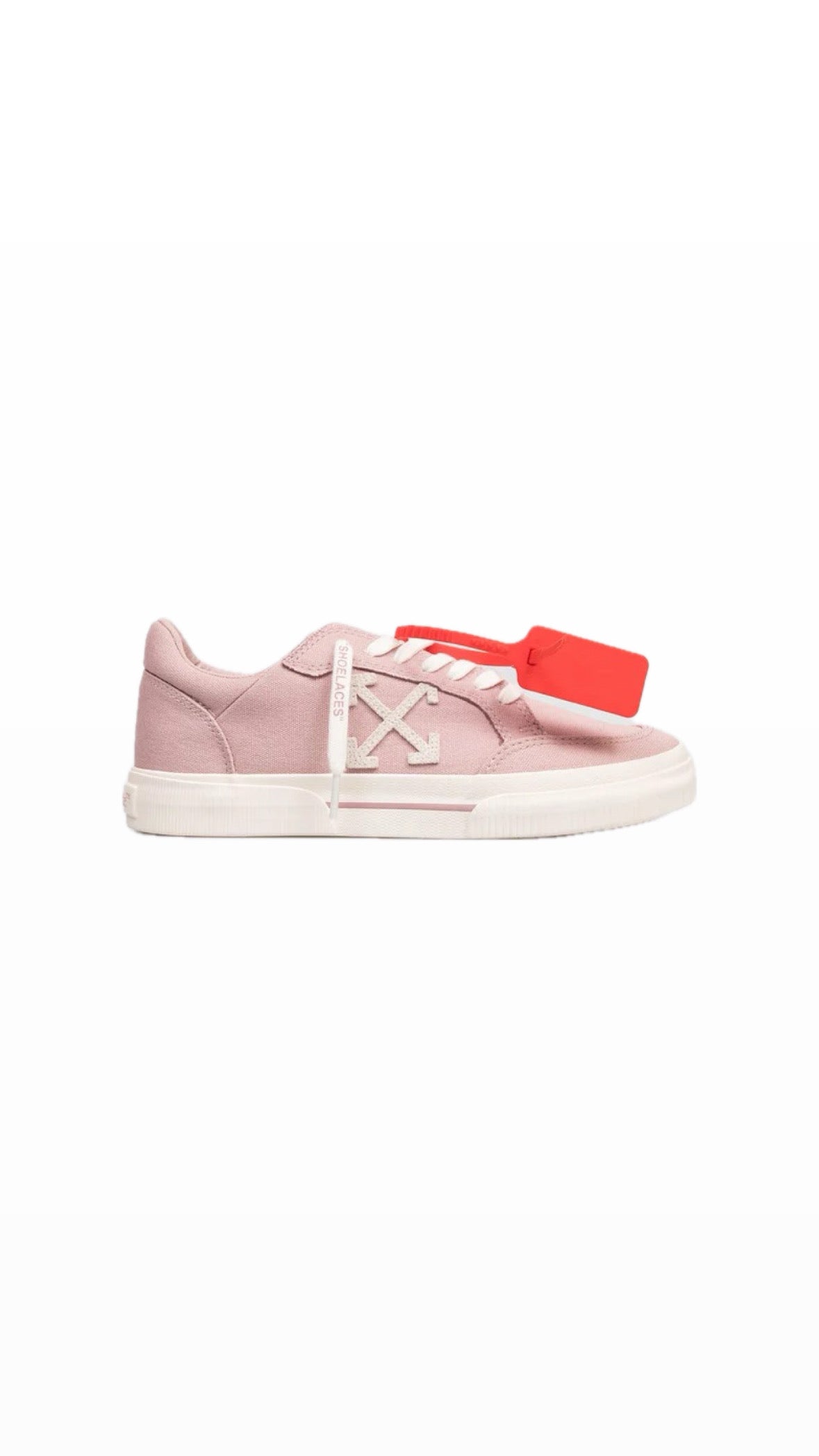 OFF-WHITE VULCANIZED PINK SNEAKERS
