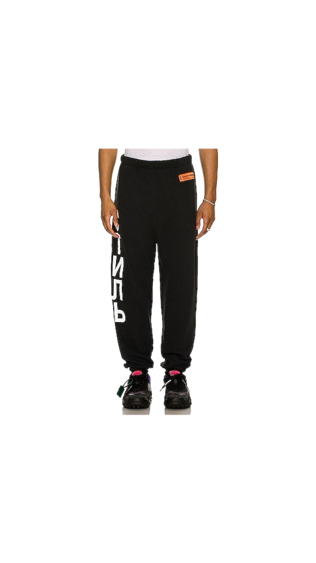 HERON PRESTON “СТИЛЬ” BLACK SWEATPANTS