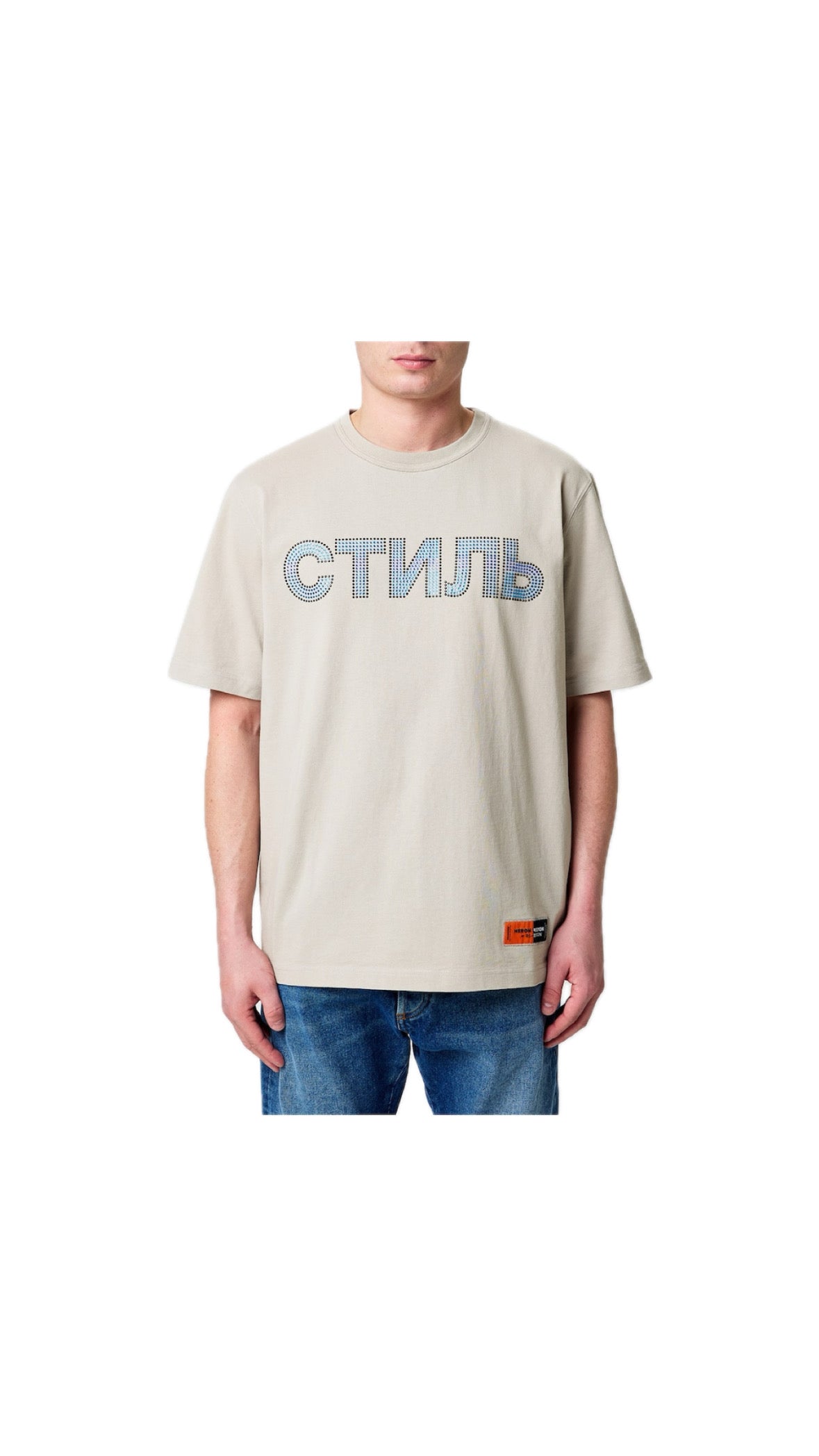HERON PRESTON “СТИЛЬ” DIAMOND LOGO T-SHIRT