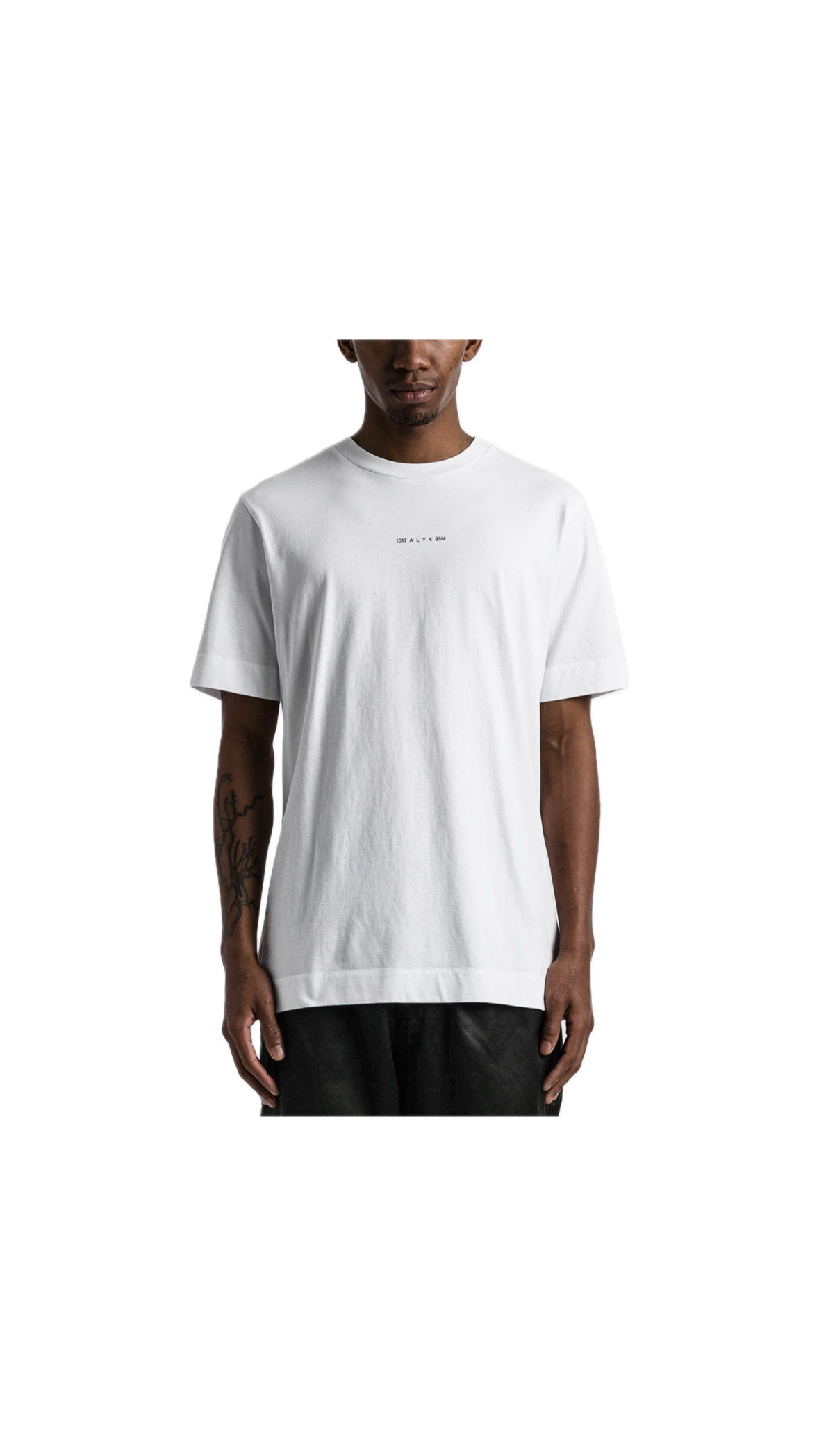 1017 ALYX 9SM FLAG WHITE T-SHIRT