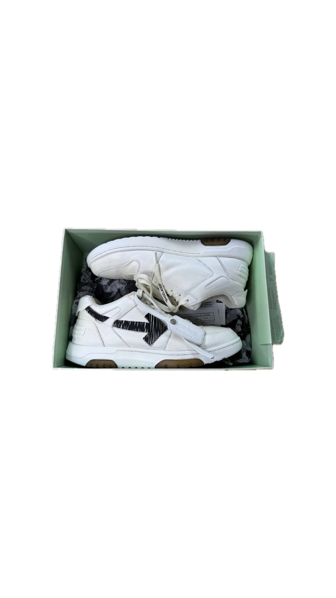 OFF-WHITE OUT OF OFFICE WHITE SNEAKERS