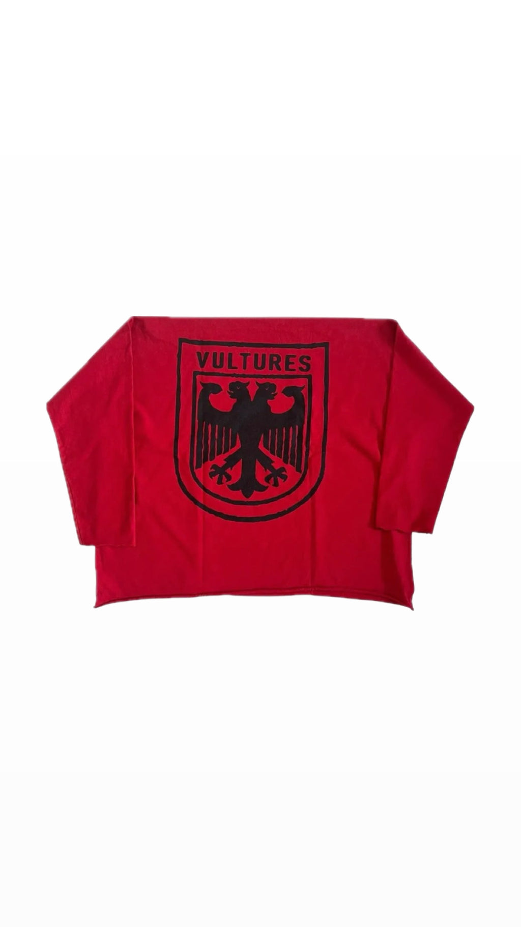 KANYE WEST “VULTURES” UNRELEASED RED LONG-SLEEVE
