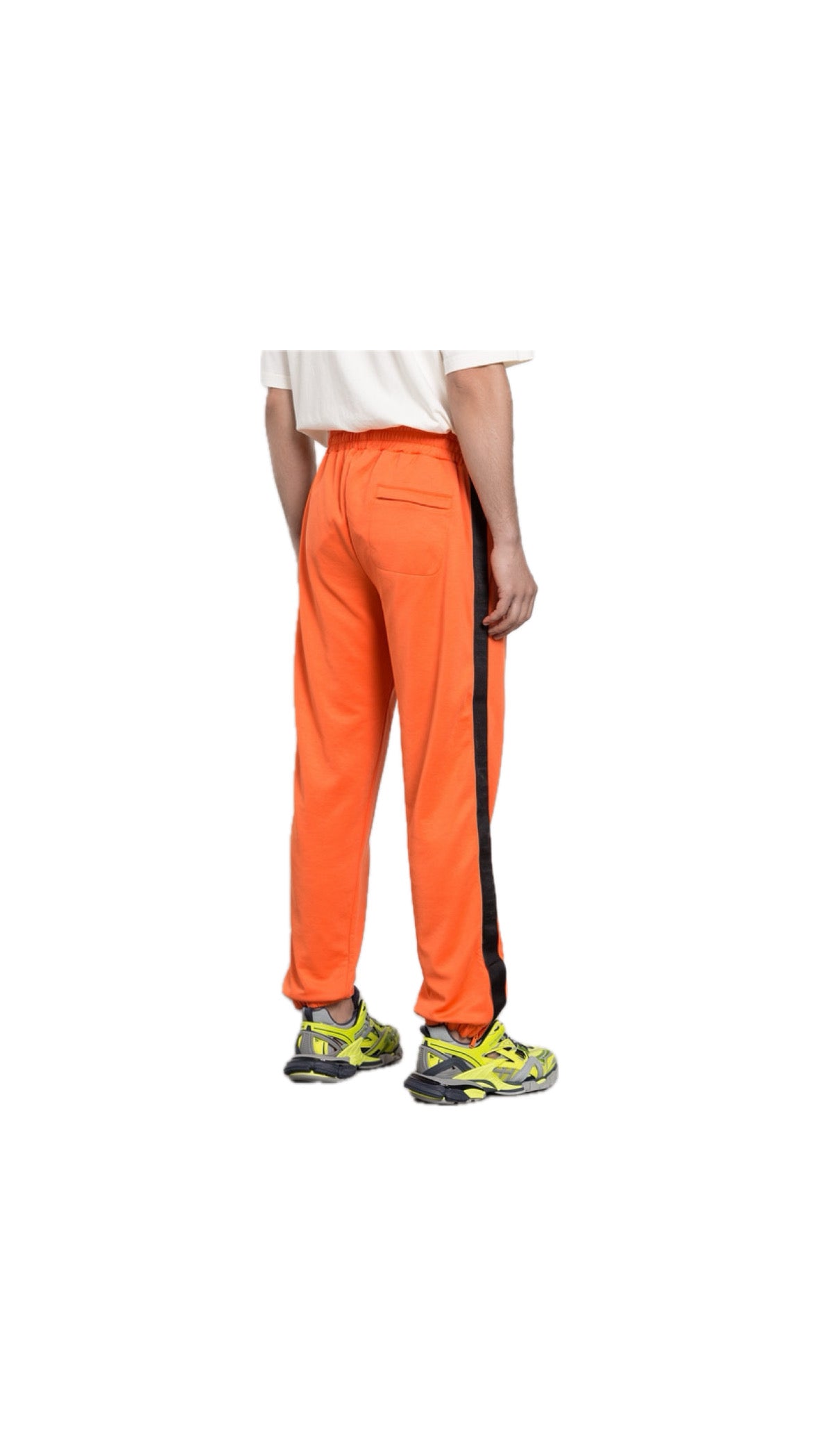HERON PRESTON ORANGE TRACK PANTS
