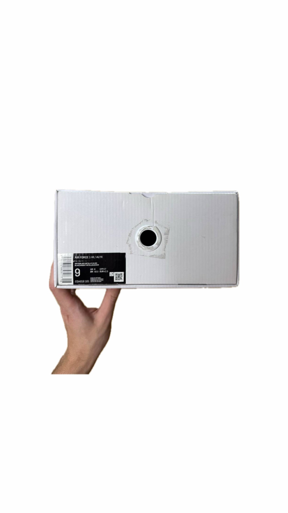 1017 ALYX 9SM x NIKE AIR FORCE 1 BUCKLE HIGH SNEAKERS