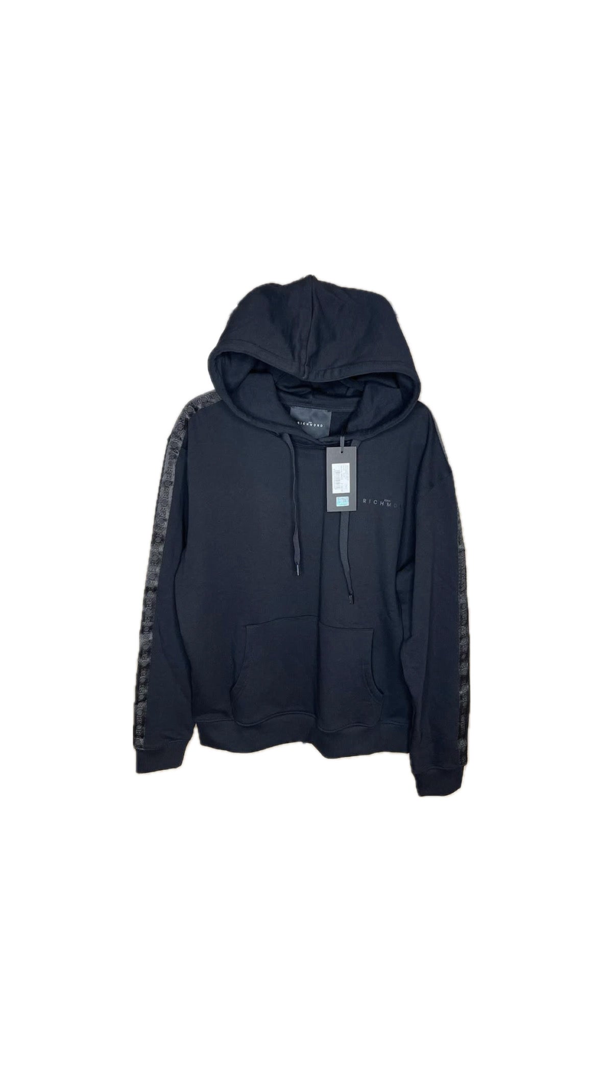 JOHN RICHMOND HOODIE WITH STRIPES