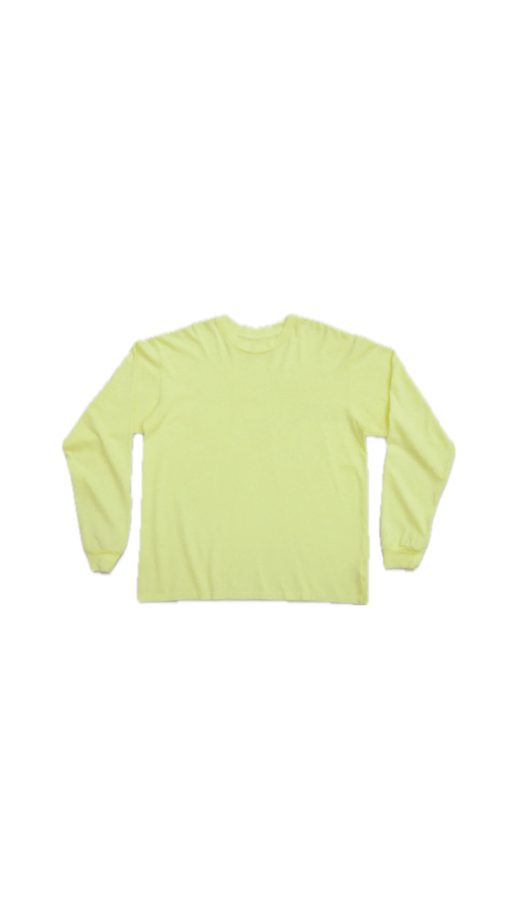 KANYE WEST YZY SEASON 6 LIME LONG-SLEEVE