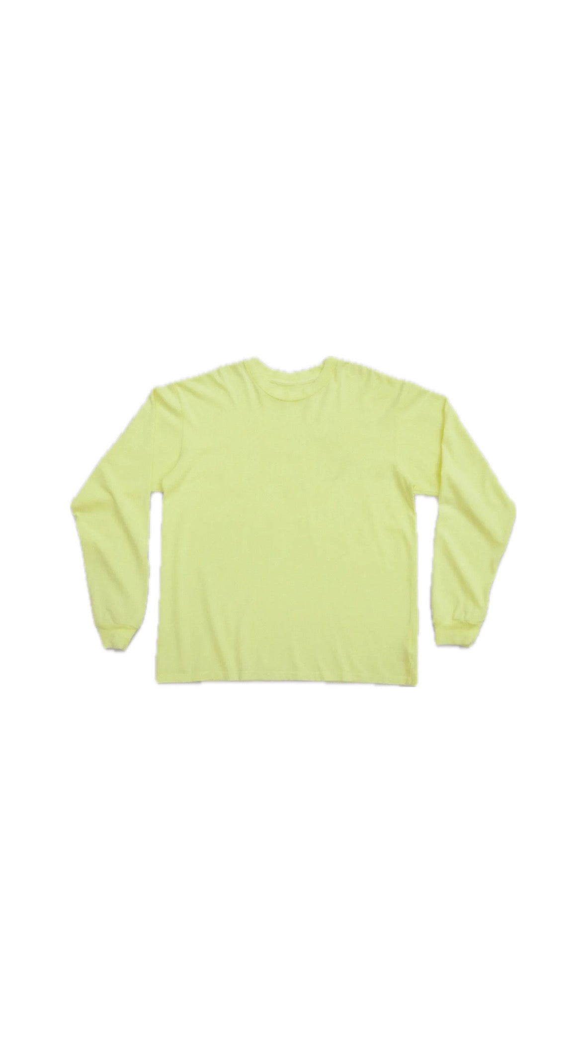KANYE WEST YZY SEASON 6 LIME LONG-SLEEVE