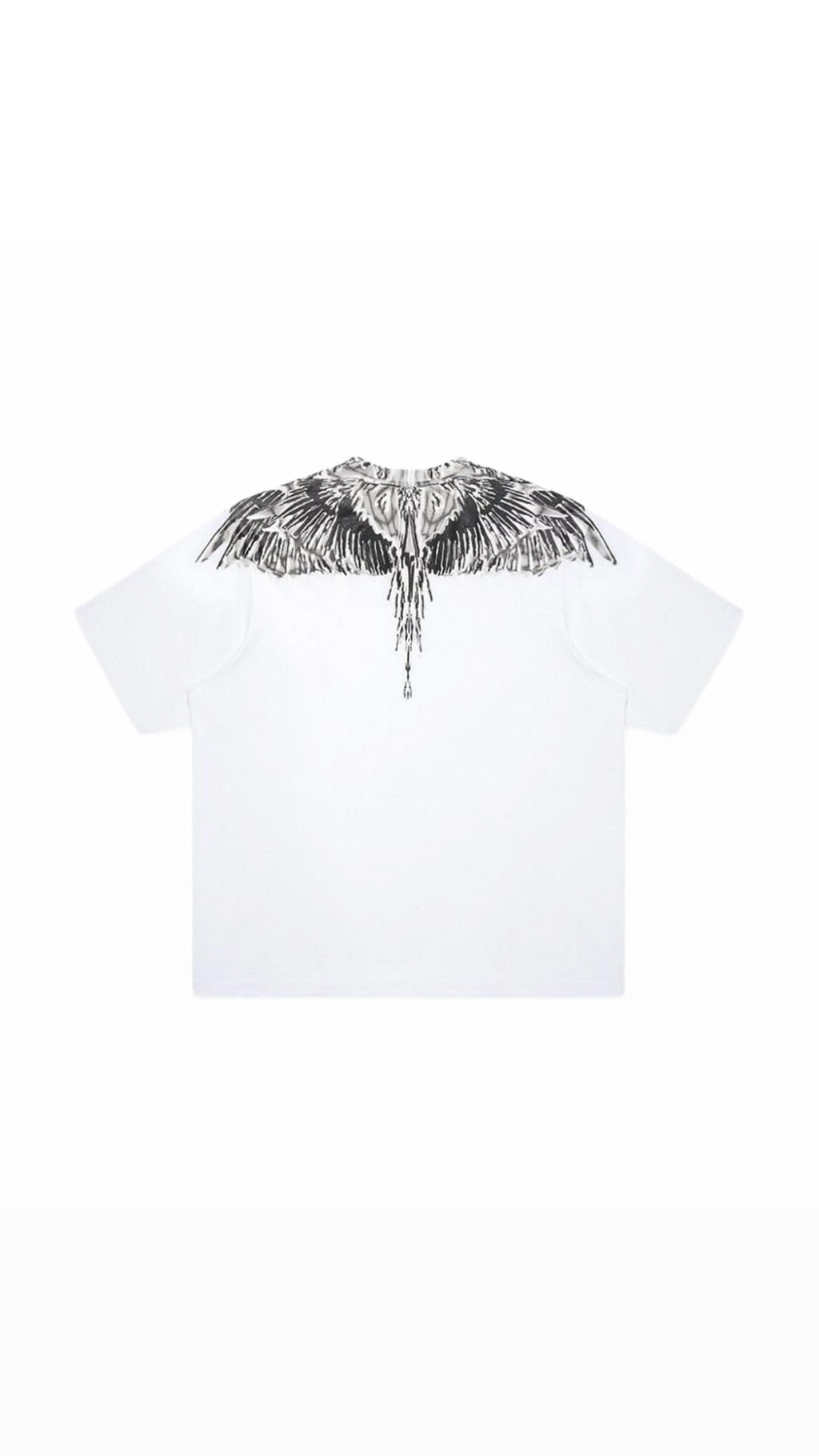 MARCELO BURLON WING GREY / WHITE T-SHIRT
