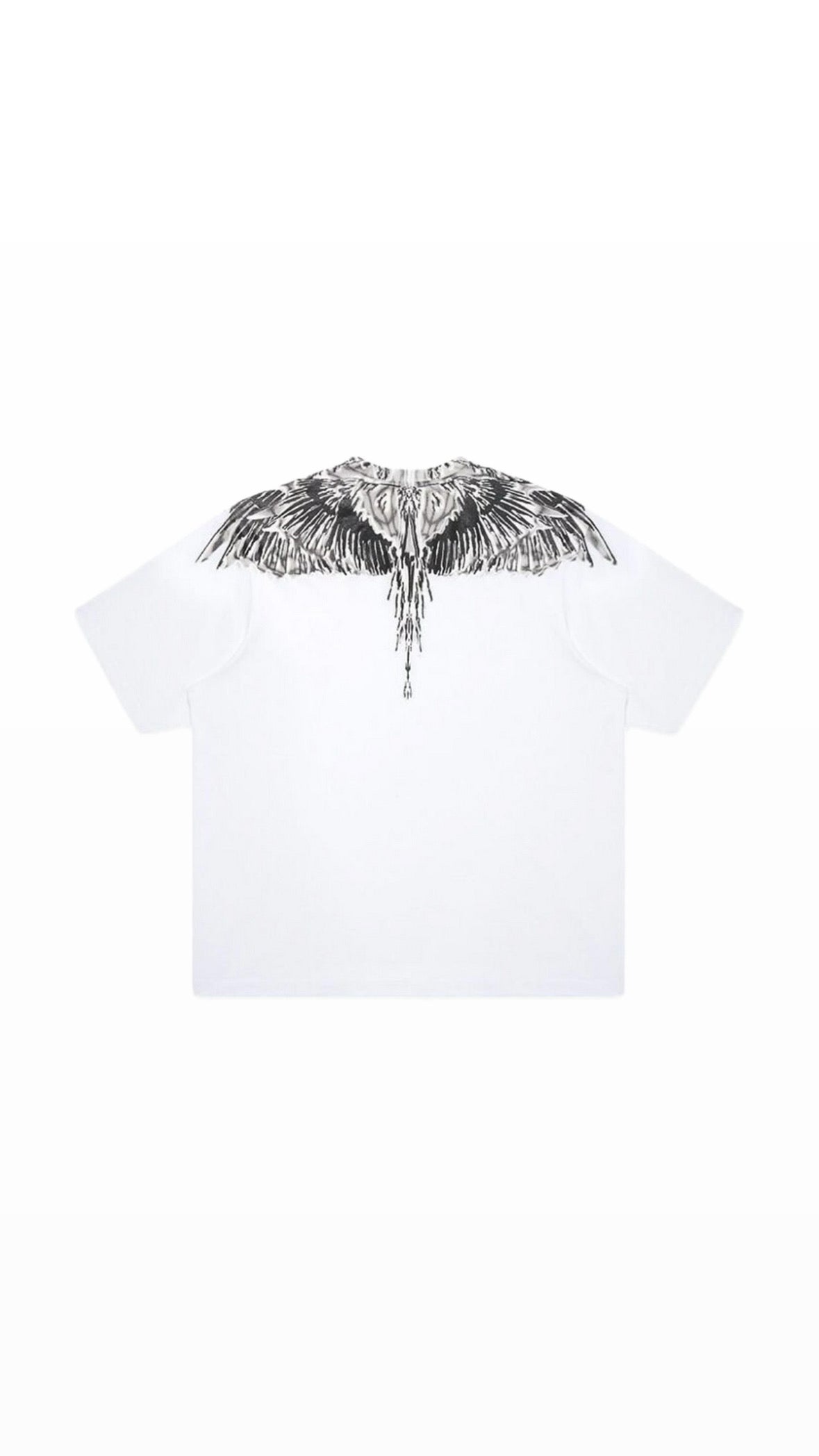 MARCELO BURLON WING GREY / WHITE T-SHIRT